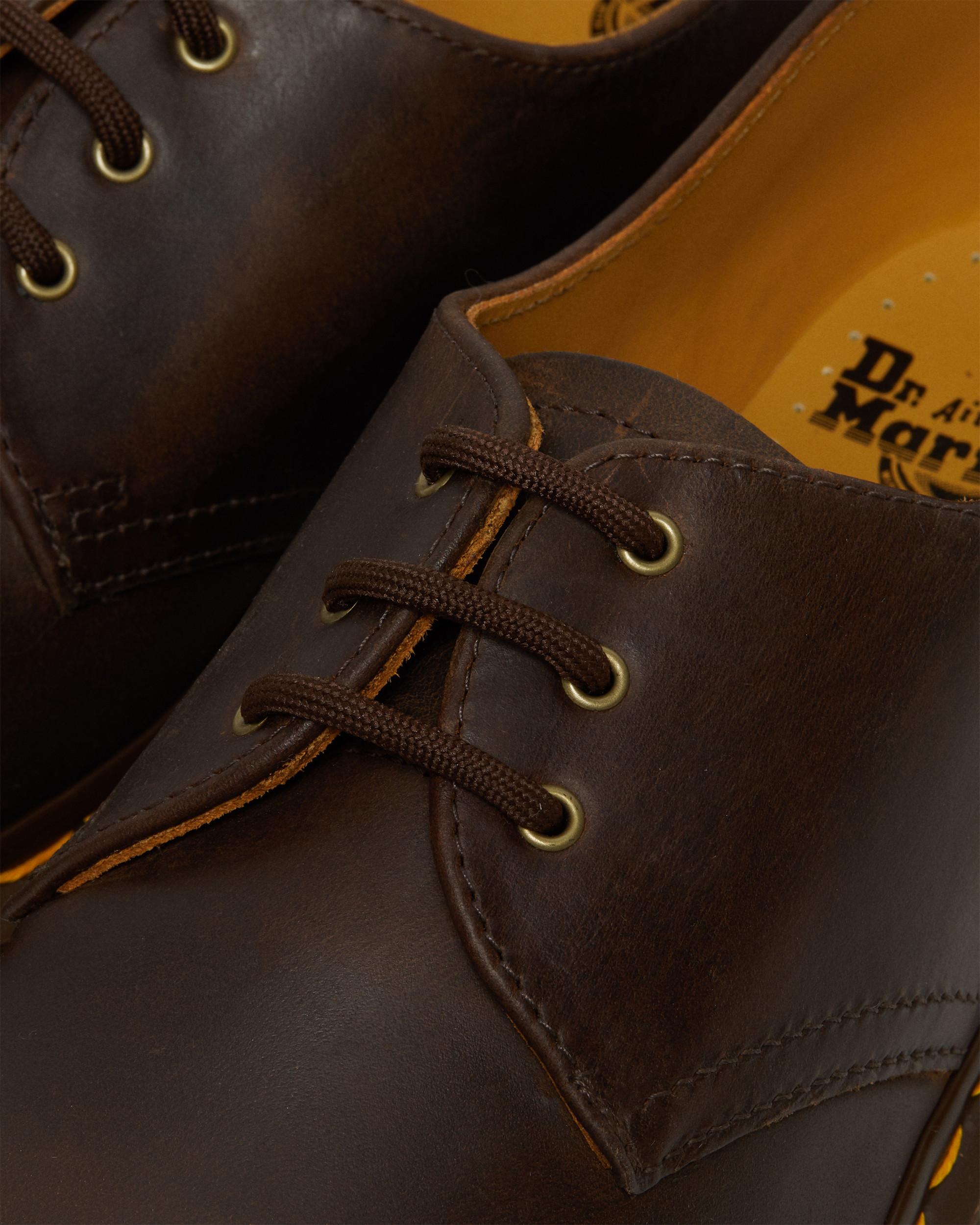 1461 Crazy Horse Leather Oxford Shoes - Image 4