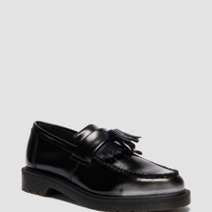 Adrian Tassel Arcadia Rub Off Leather Loafers