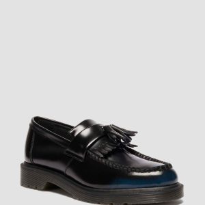 Adrian Tassel Arcadia Rub Off Leather Loafers