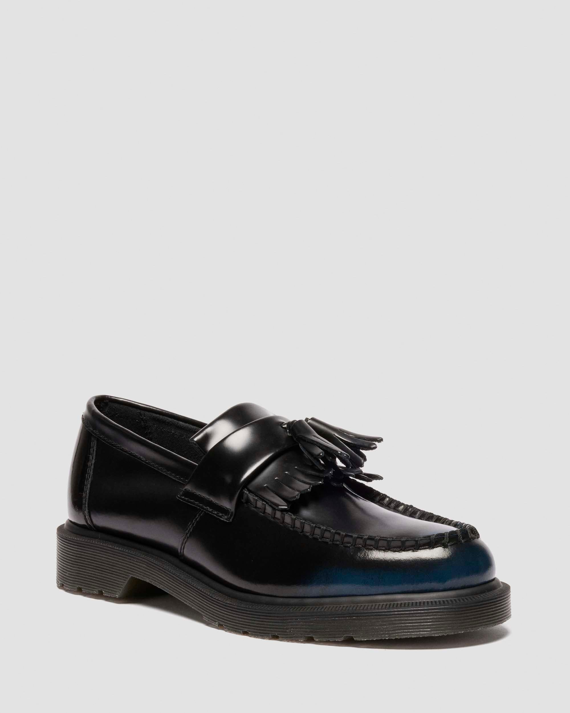 Adrian Tassel Arcadia Rub Off Leather Loafers