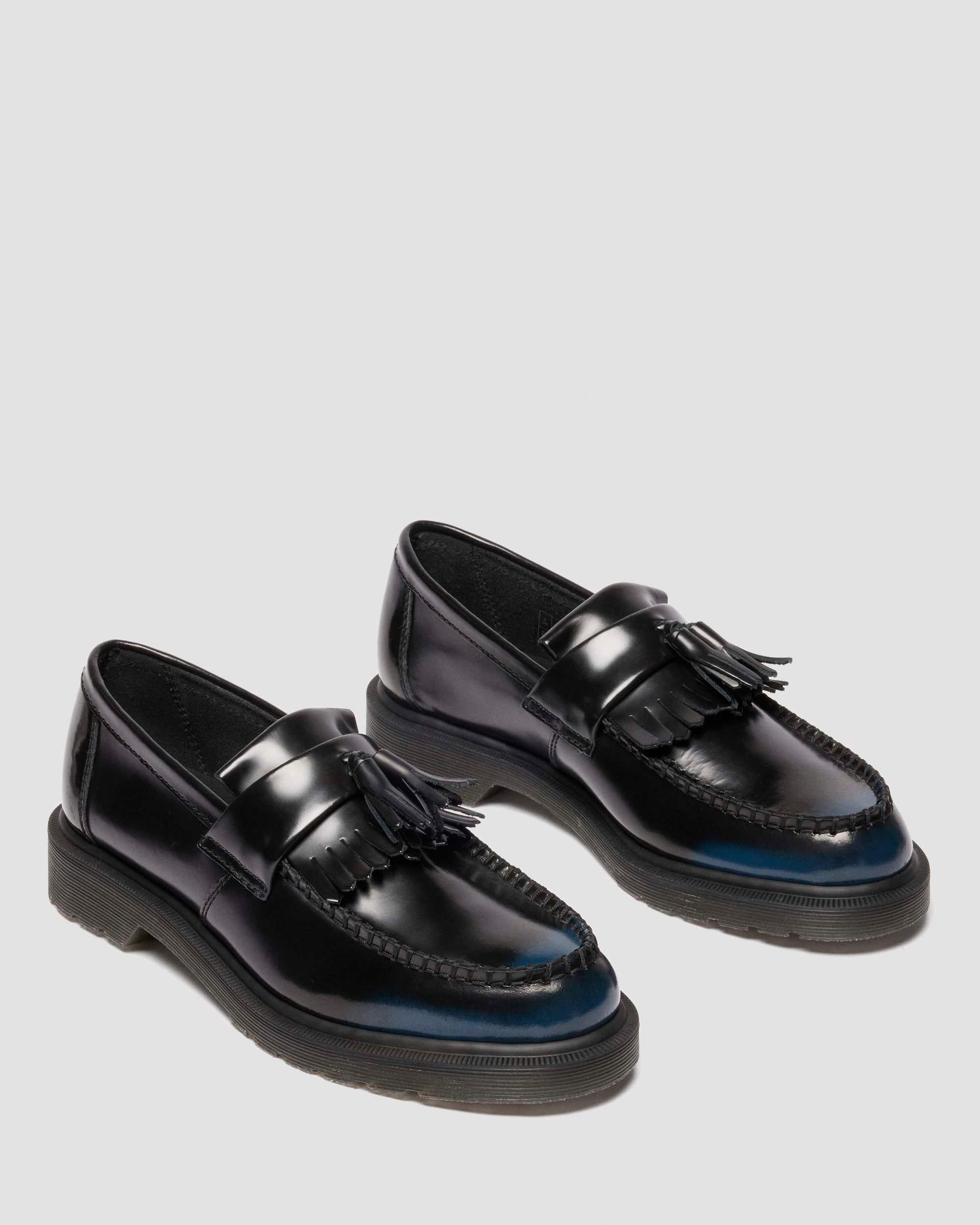 Adrian Tassel Arcadia Rub Off Leather Loafers - Image 4