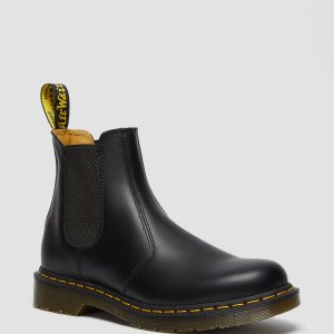 2976 Yellow Stitch Smooth Leather Boots