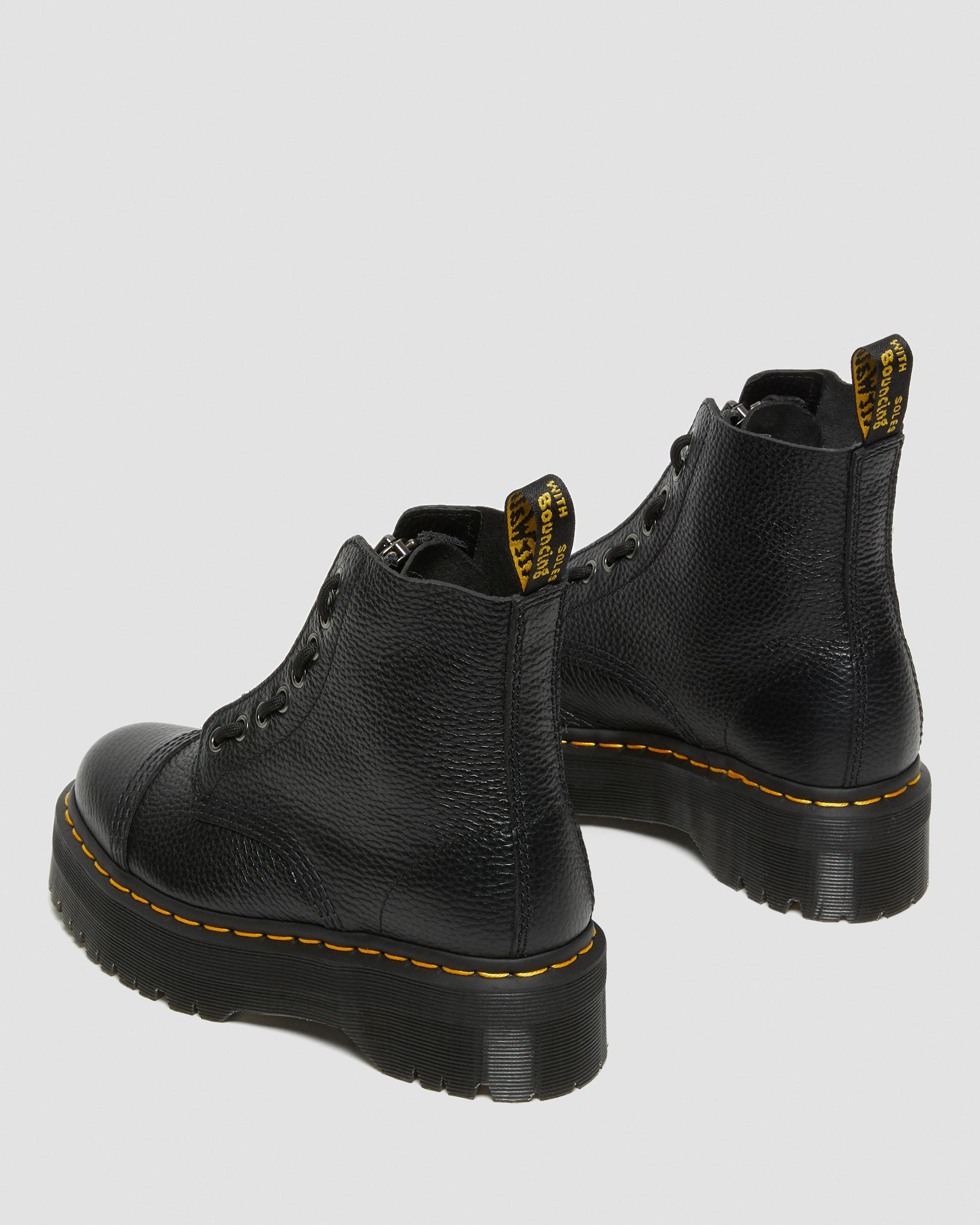 Sinclair Milled Nappa Leather Boots - Image 6