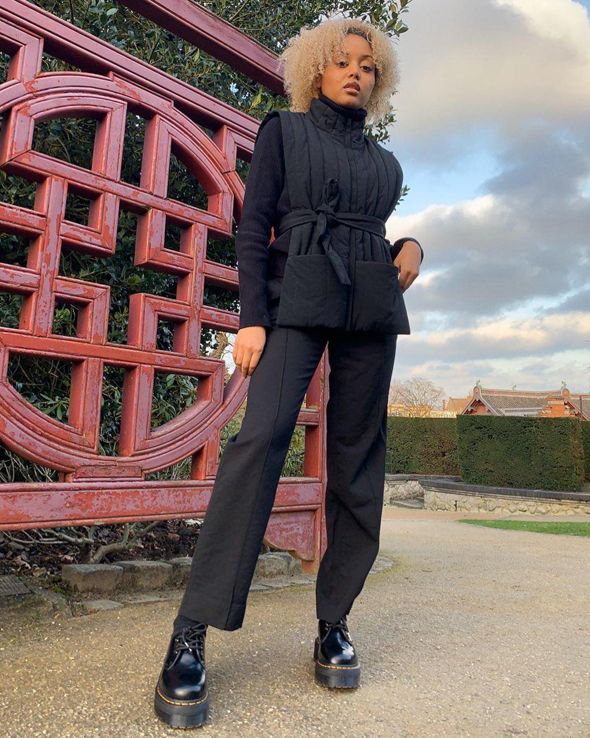 1461 Quad Polished Smooth Leather Oxford Platform Shoes - Image 4