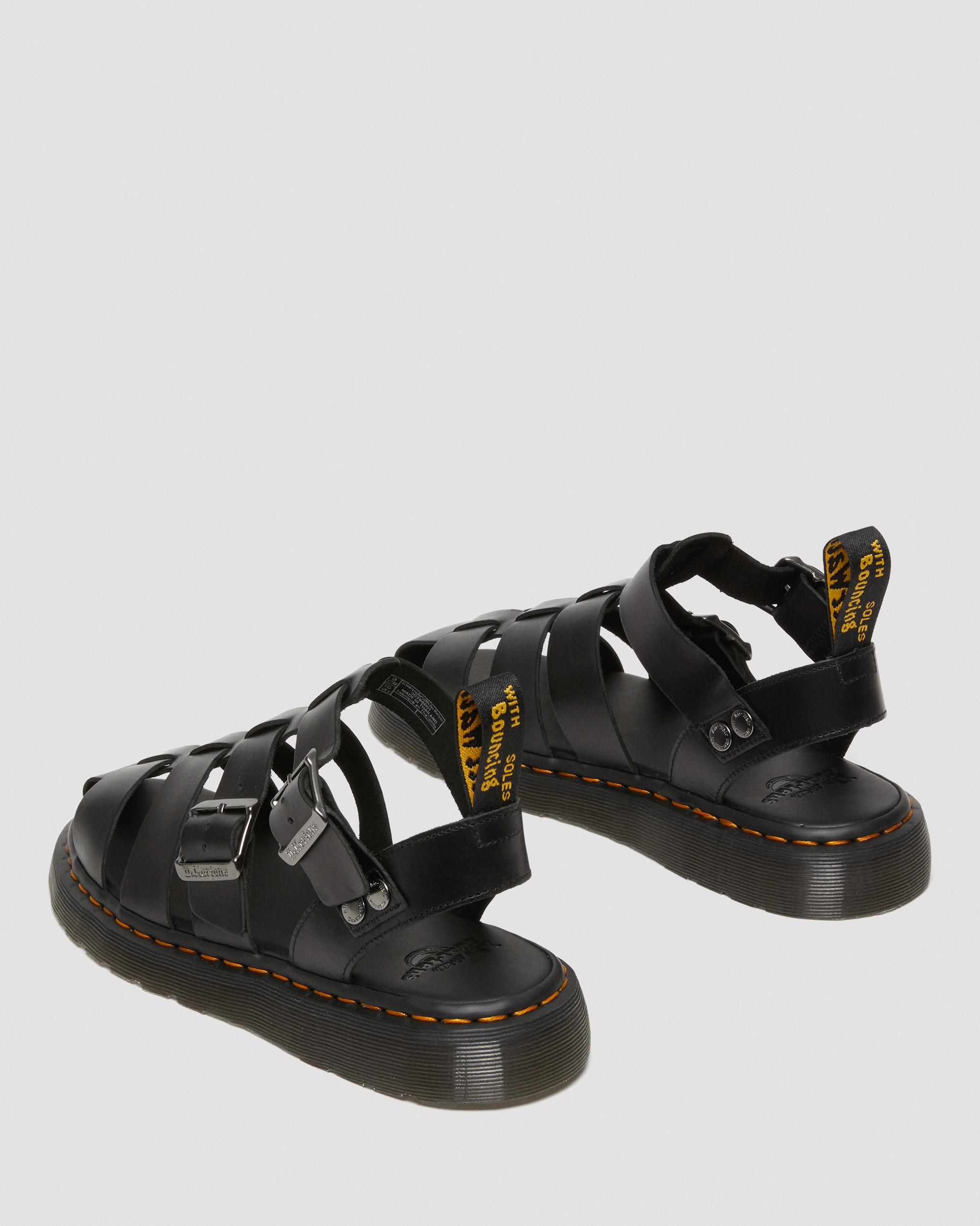 Garin Brando Leather Sandals - Image 5