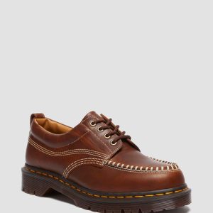 Lowell Leather Moc Toe Shoes