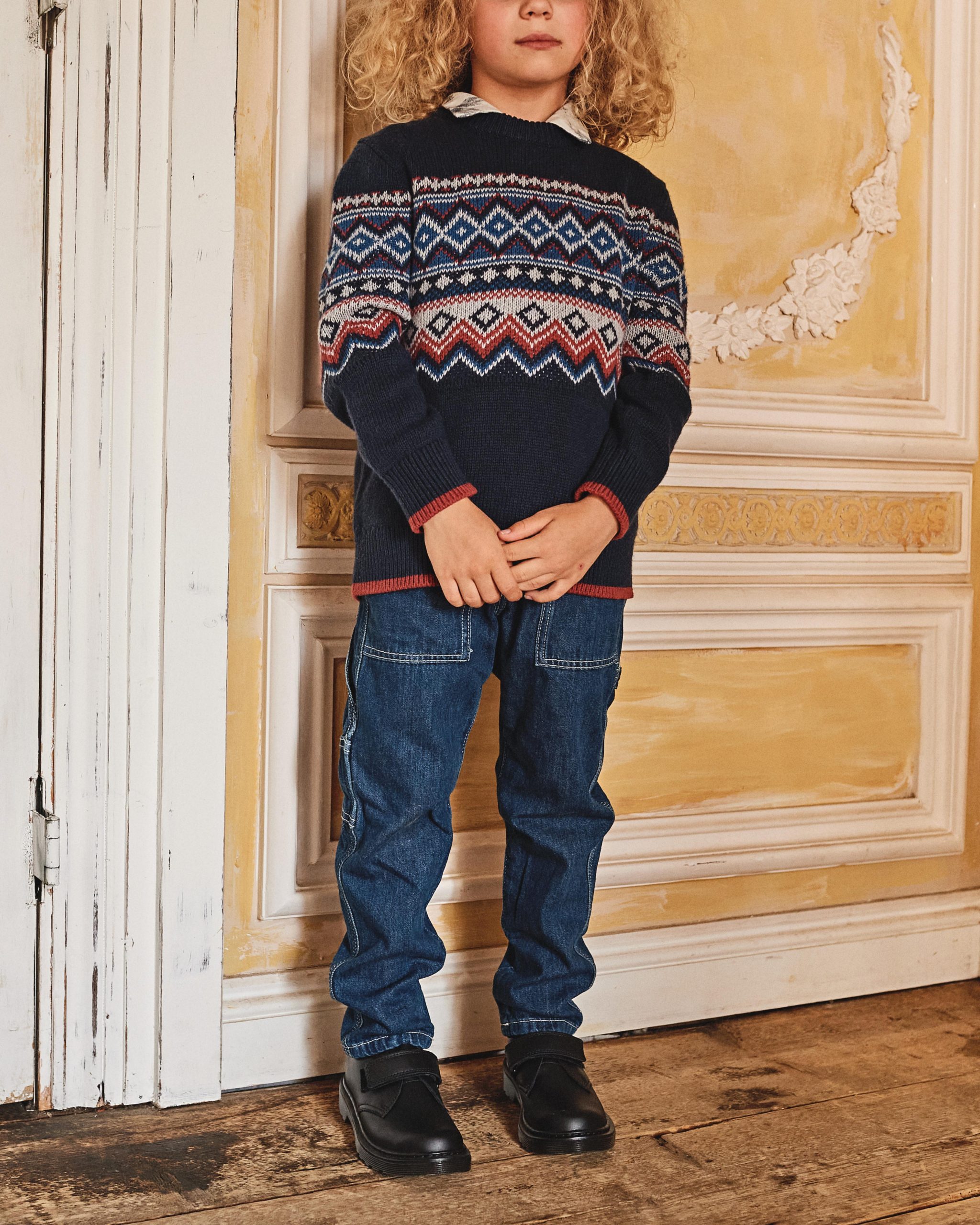 Junior Kamron Mono Leather Strap Oxford Shoes - Image 2