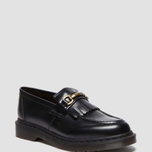 Adrian Snaffle Smooth Leather Tassel Loafers
