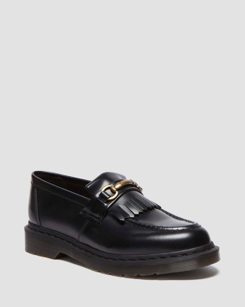 Adrian Snaffle Smooth Leather Tassel Loafers