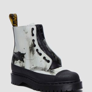Nine Inch Nails 1460 Leather Ankle Boots