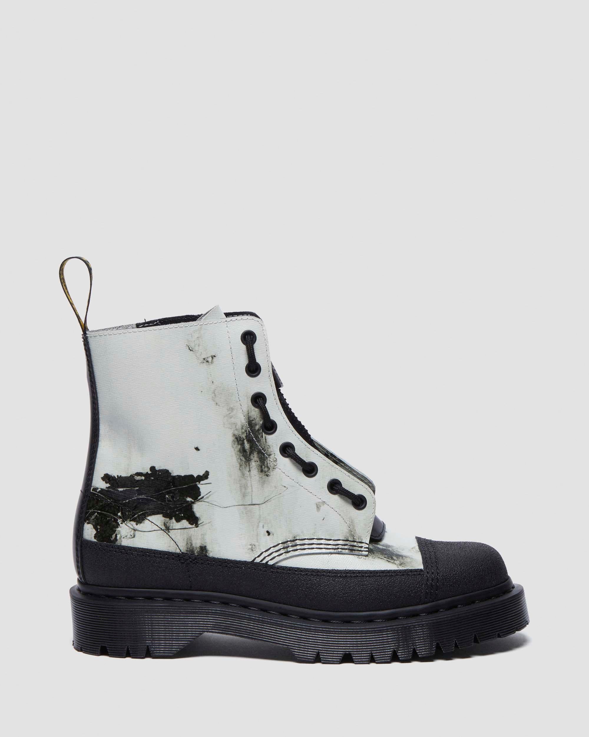 Nine Inch Nails 1460 Leather Ankle Boots - Image 6