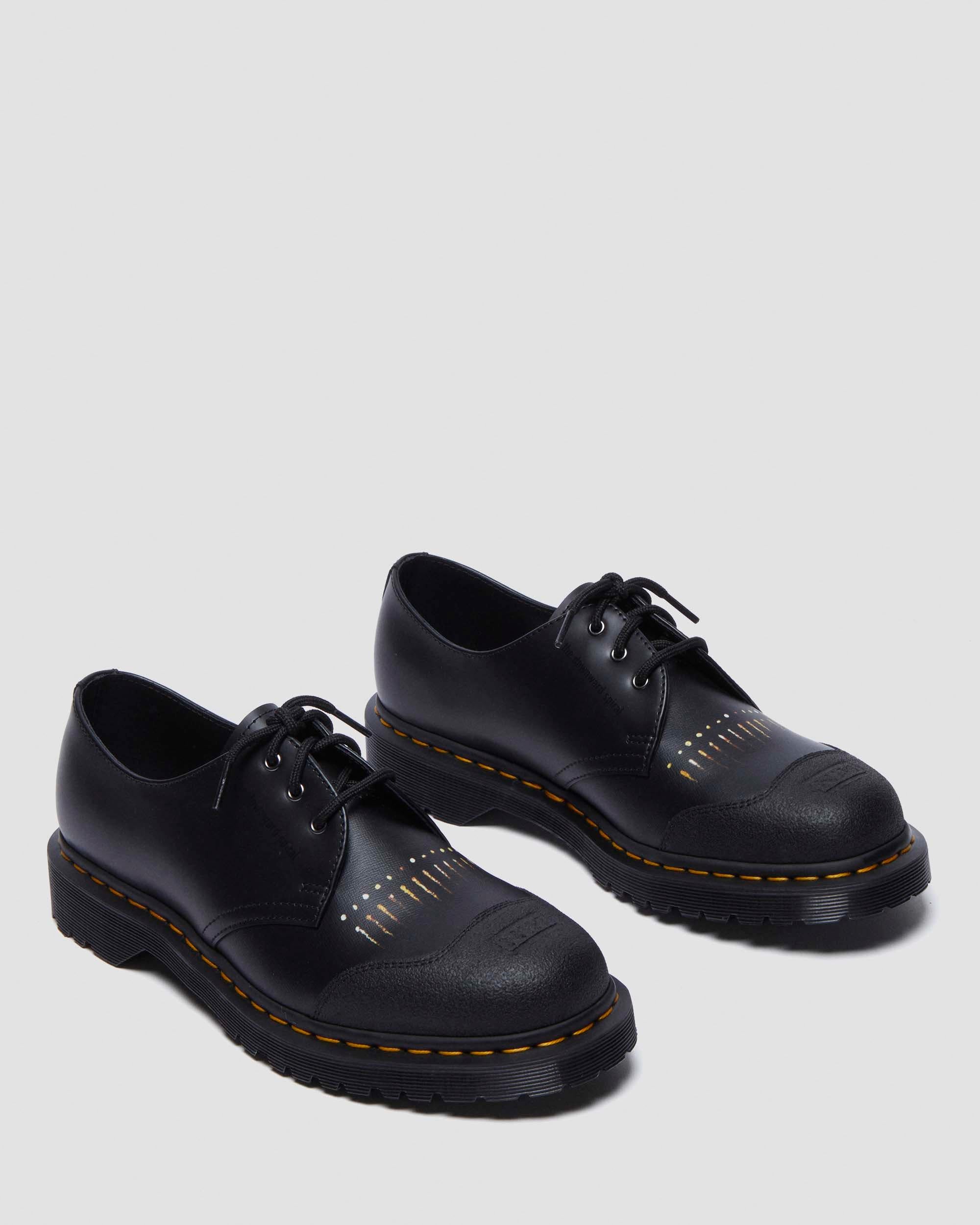 Nine Inch Nails 1461 Leather Oxford Shoes - Image 4