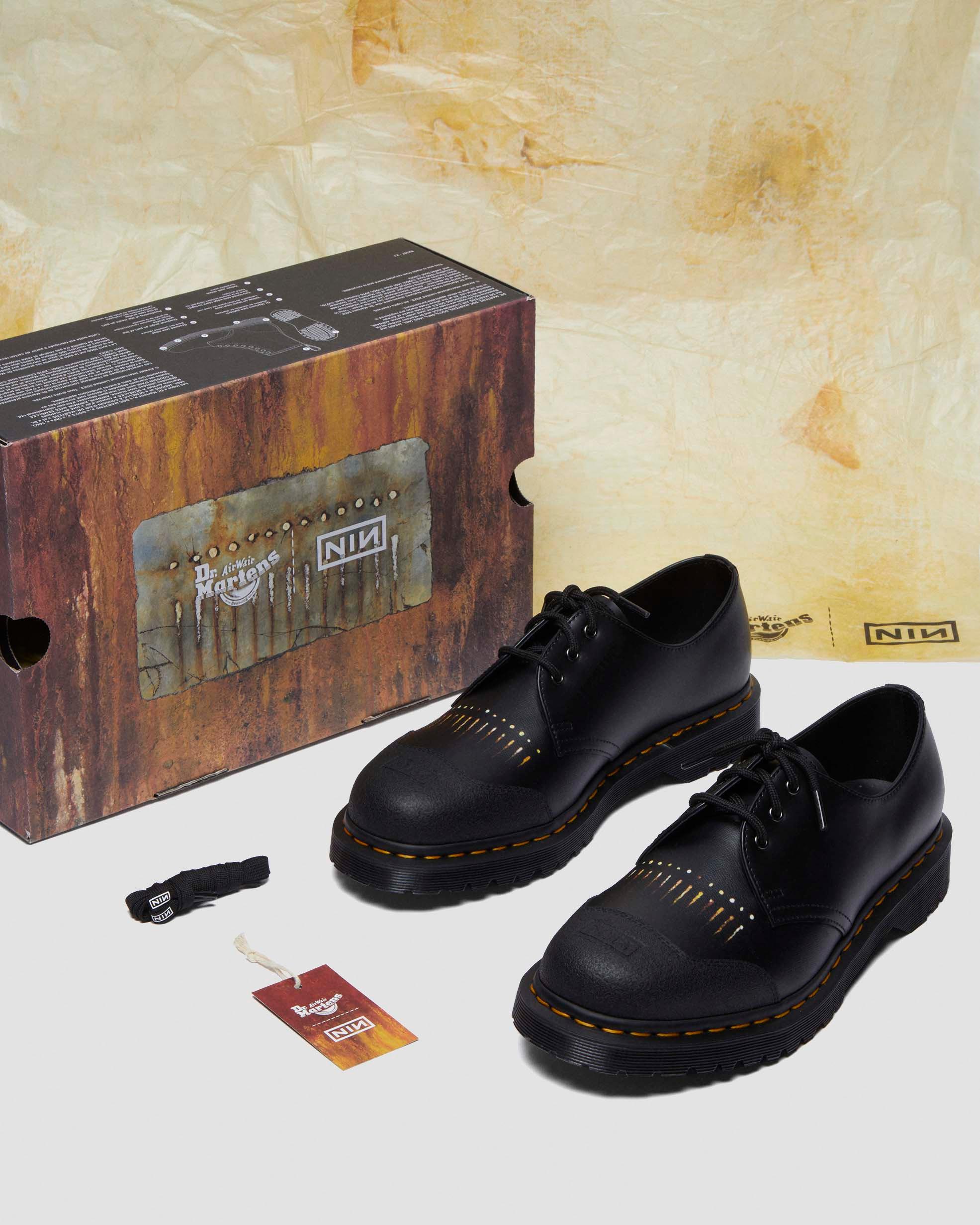 Nine Inch Nails 1461 Leather Oxford Shoes - Image 10