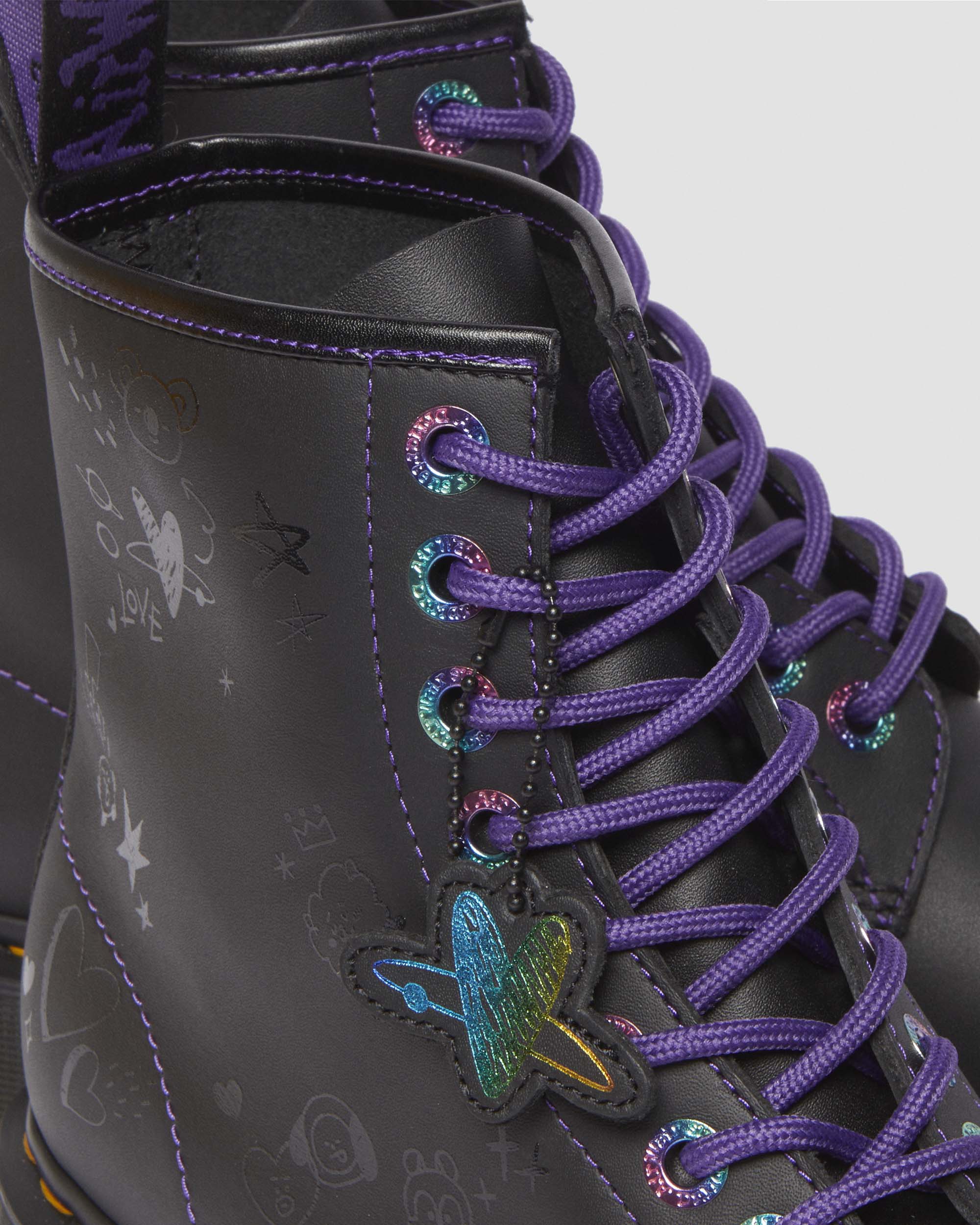 BT21 1460 Nappa Leather Lace Up Ankle Boots - Image 2