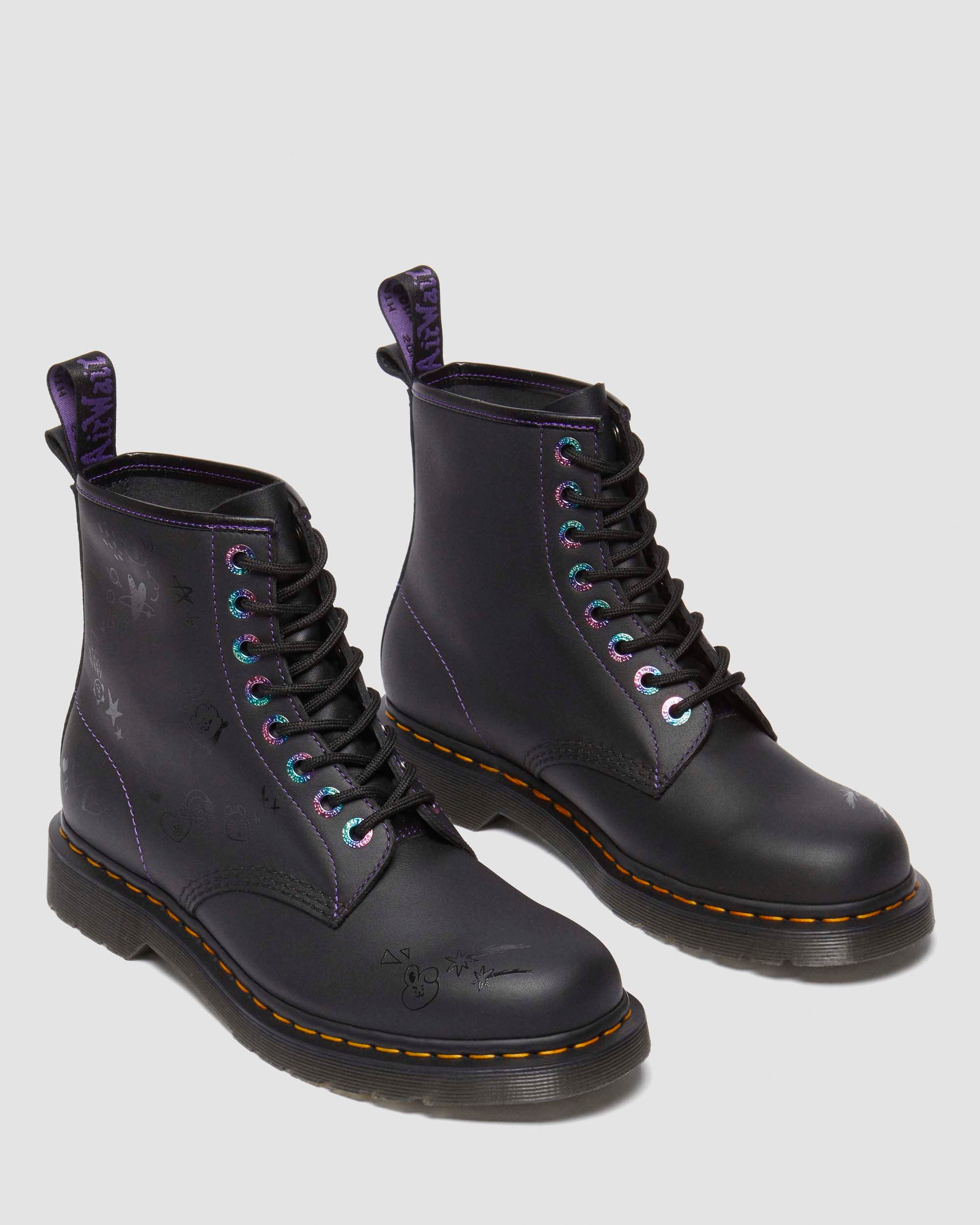 BT21 1460 Nappa Leather Lace Up Ankle Boots - Image 3