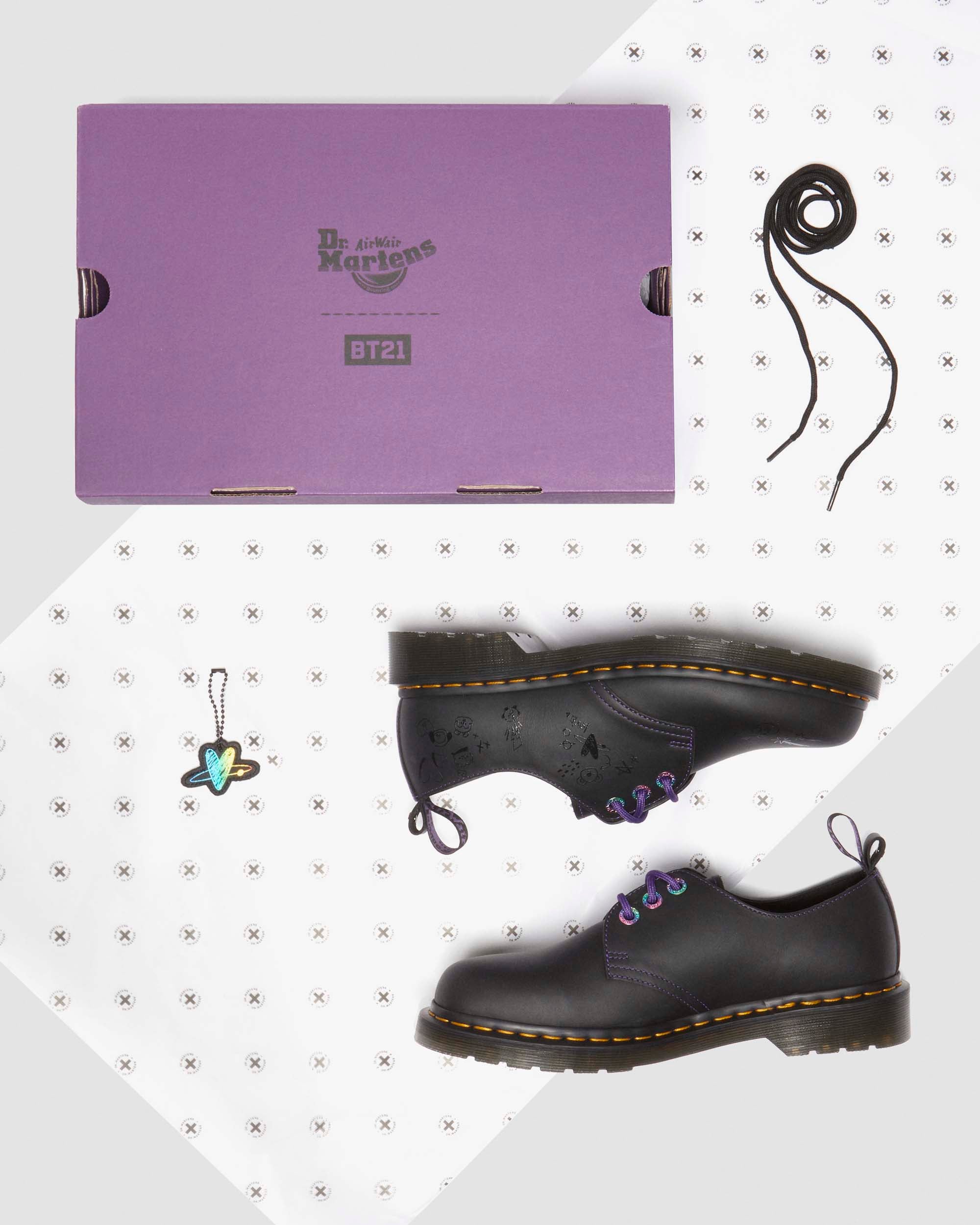 BT21 1461 Nappa Leather Oxford Shoes - Image 9