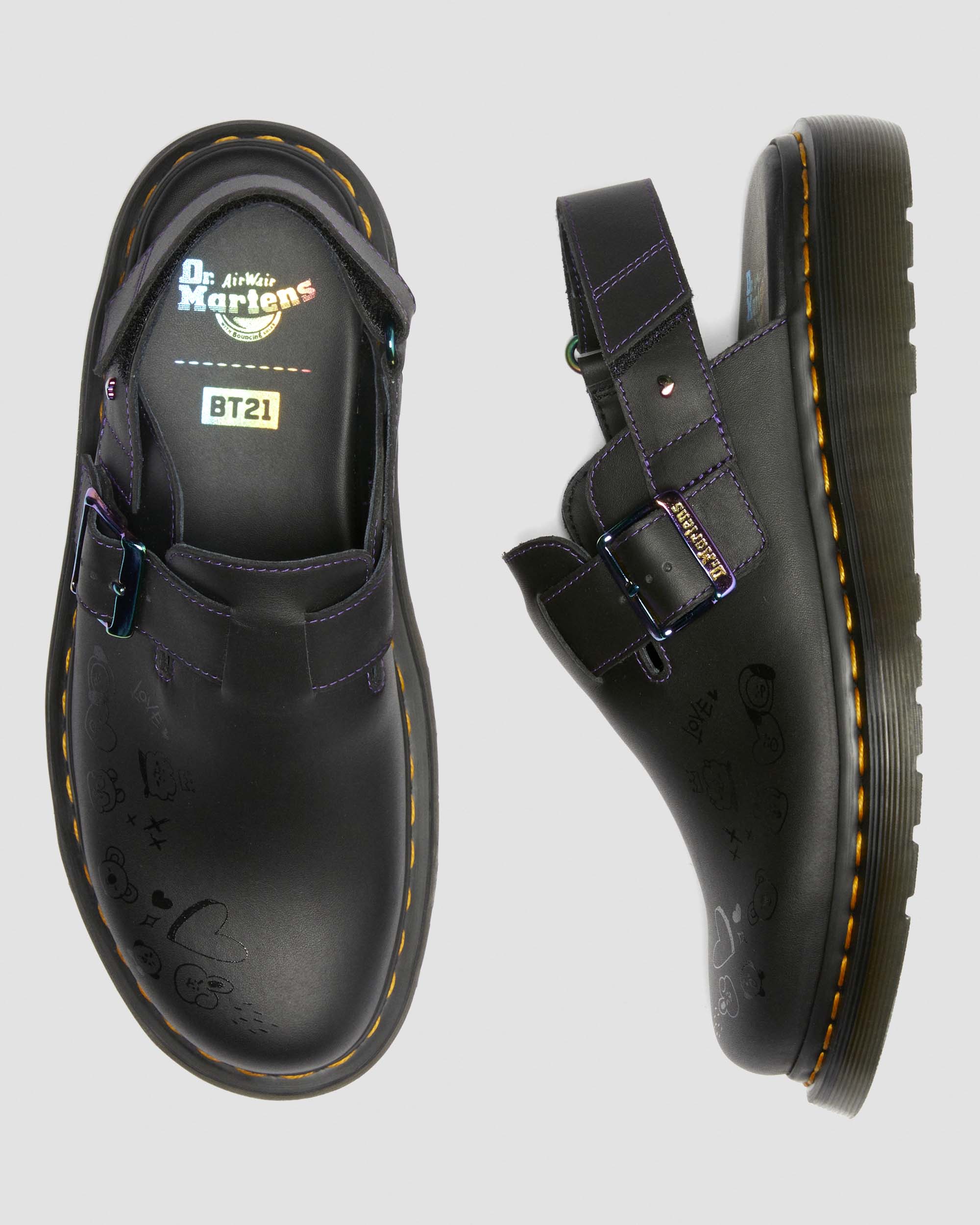 BT21 Jorge Nappa Leather Mules - Image 8