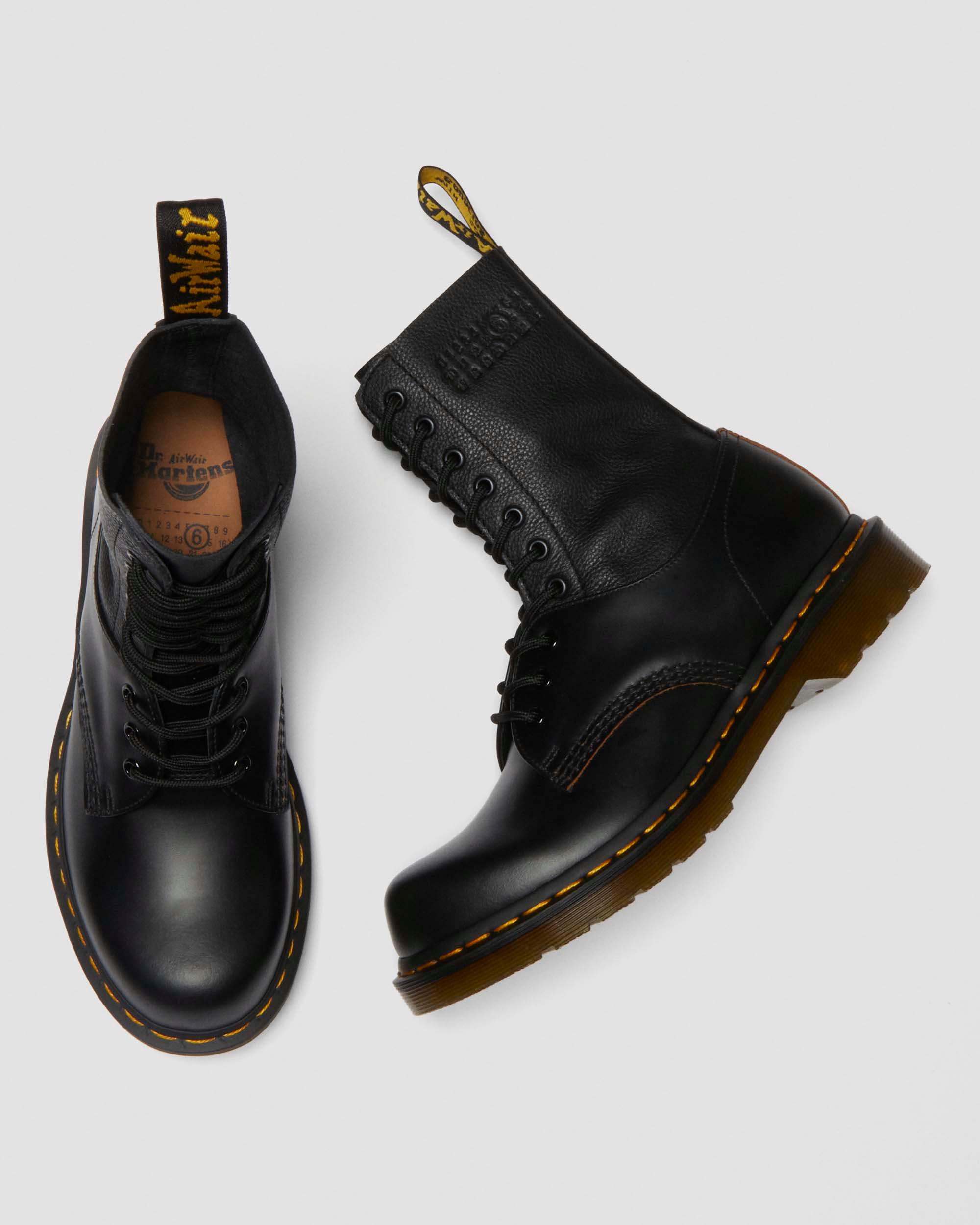 MM6 1490 / 1461 Leather Boots - Image 9