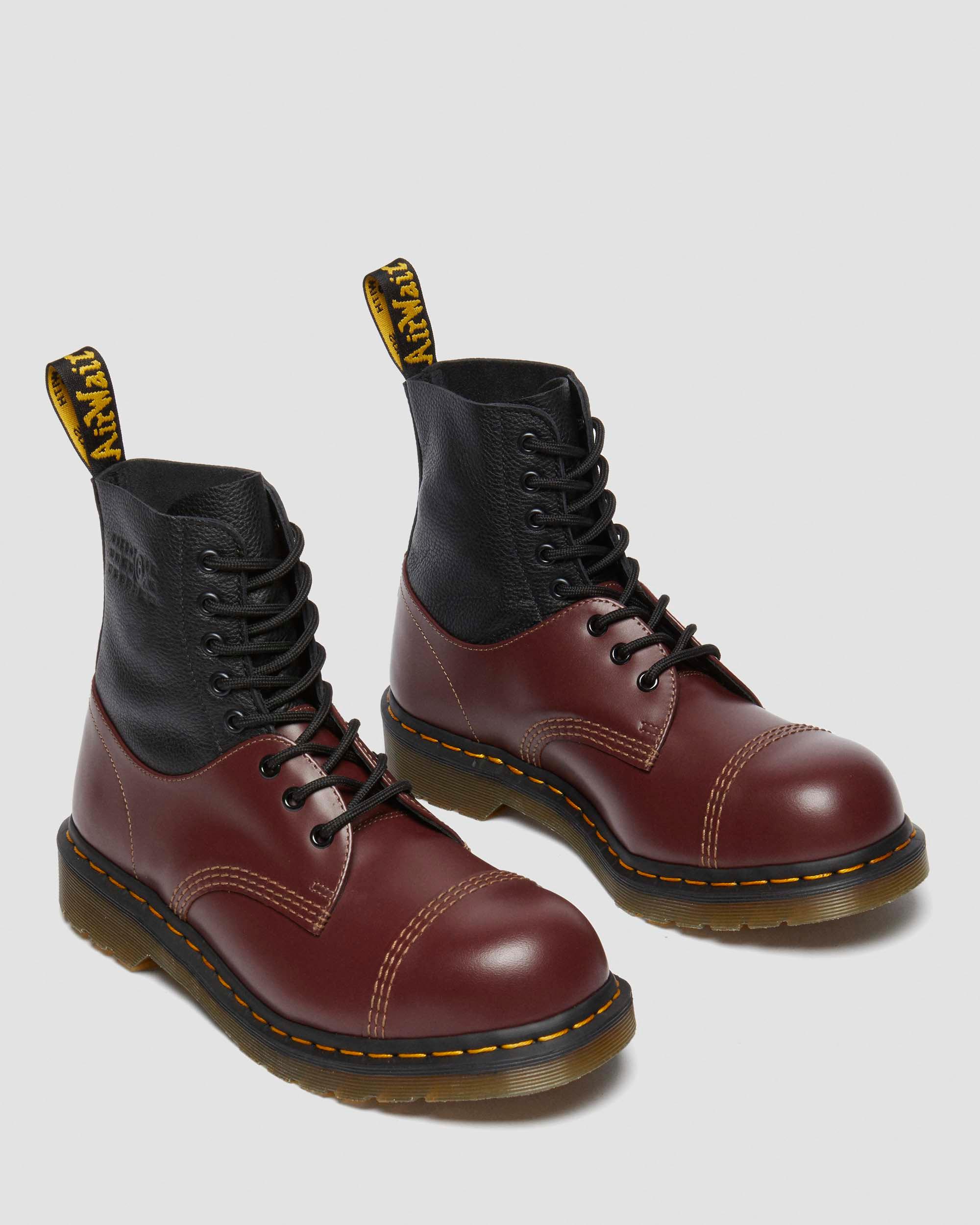 MM6 1460 / 1461 Leather Boots - Image 4