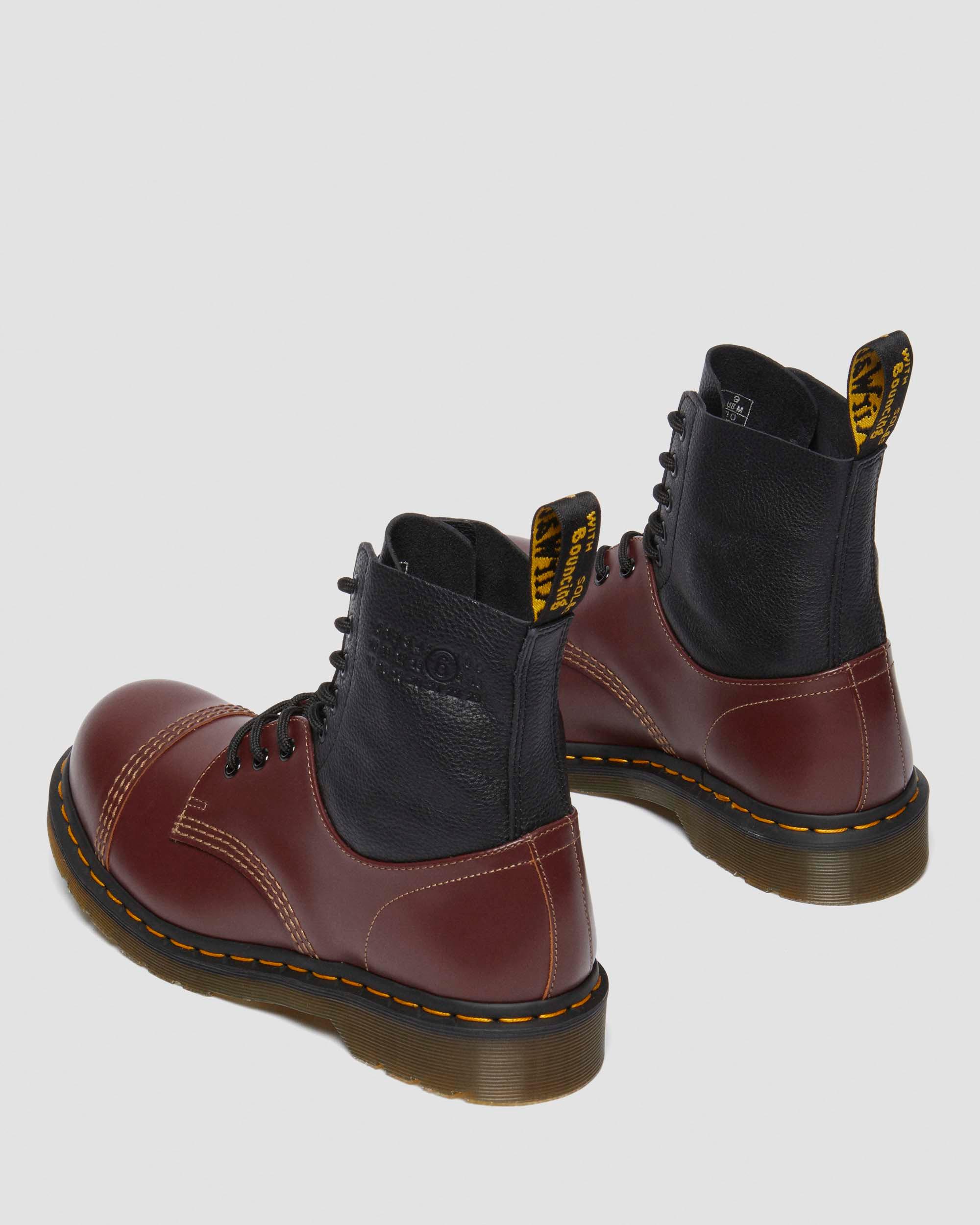 MM6 1460 / 1461 Leather Boots - Image 5