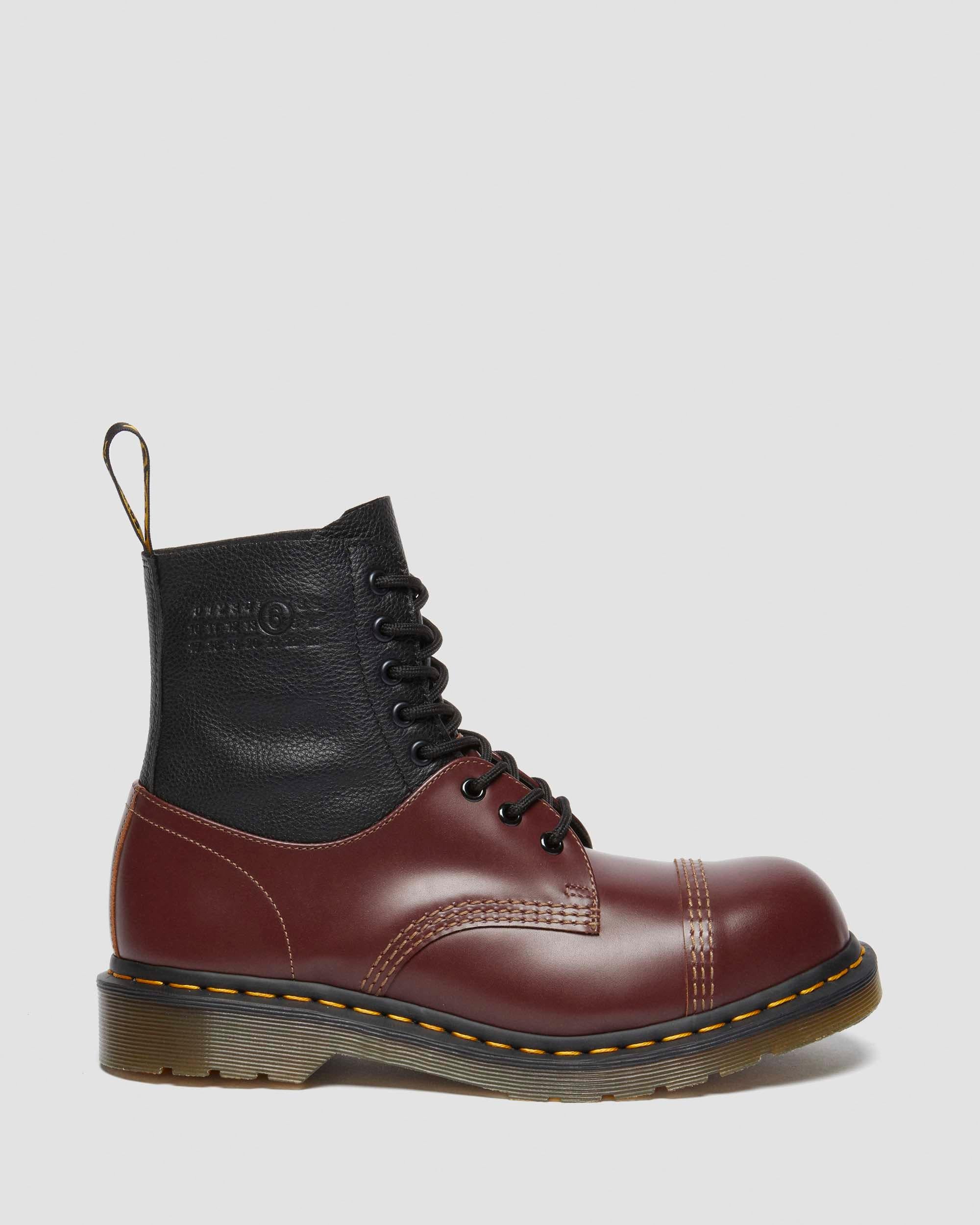 MM6 1460 / 1461 Leather Boots - Image 6