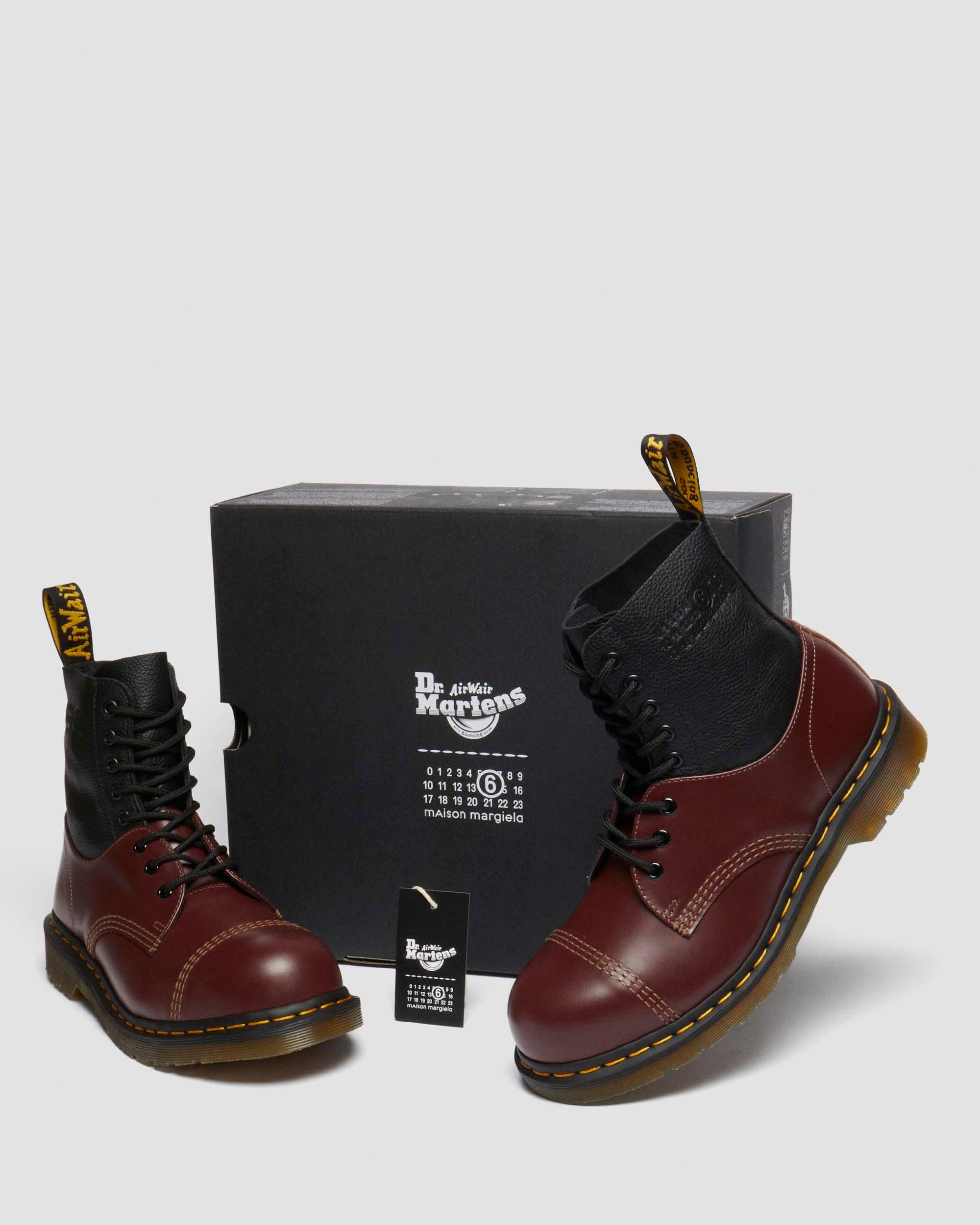MM6 1460 / 1461 Leather Boots - Image 10