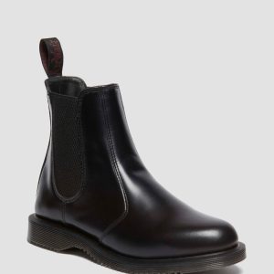 Flora Smooth Leather Chelsea Boots