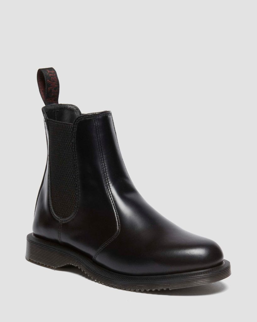 Flora Smooth Leather Chelsea Boots