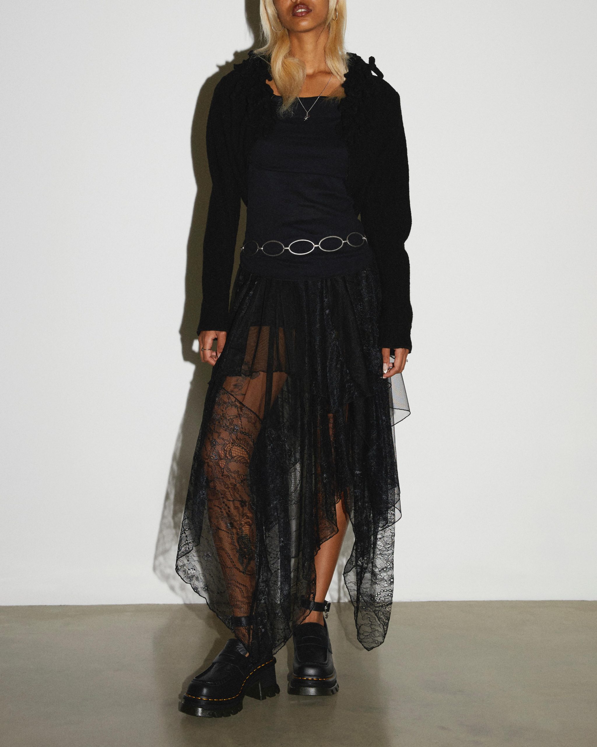 Wednesday Corran Wanama Leather Heeled Loafers - Image 2