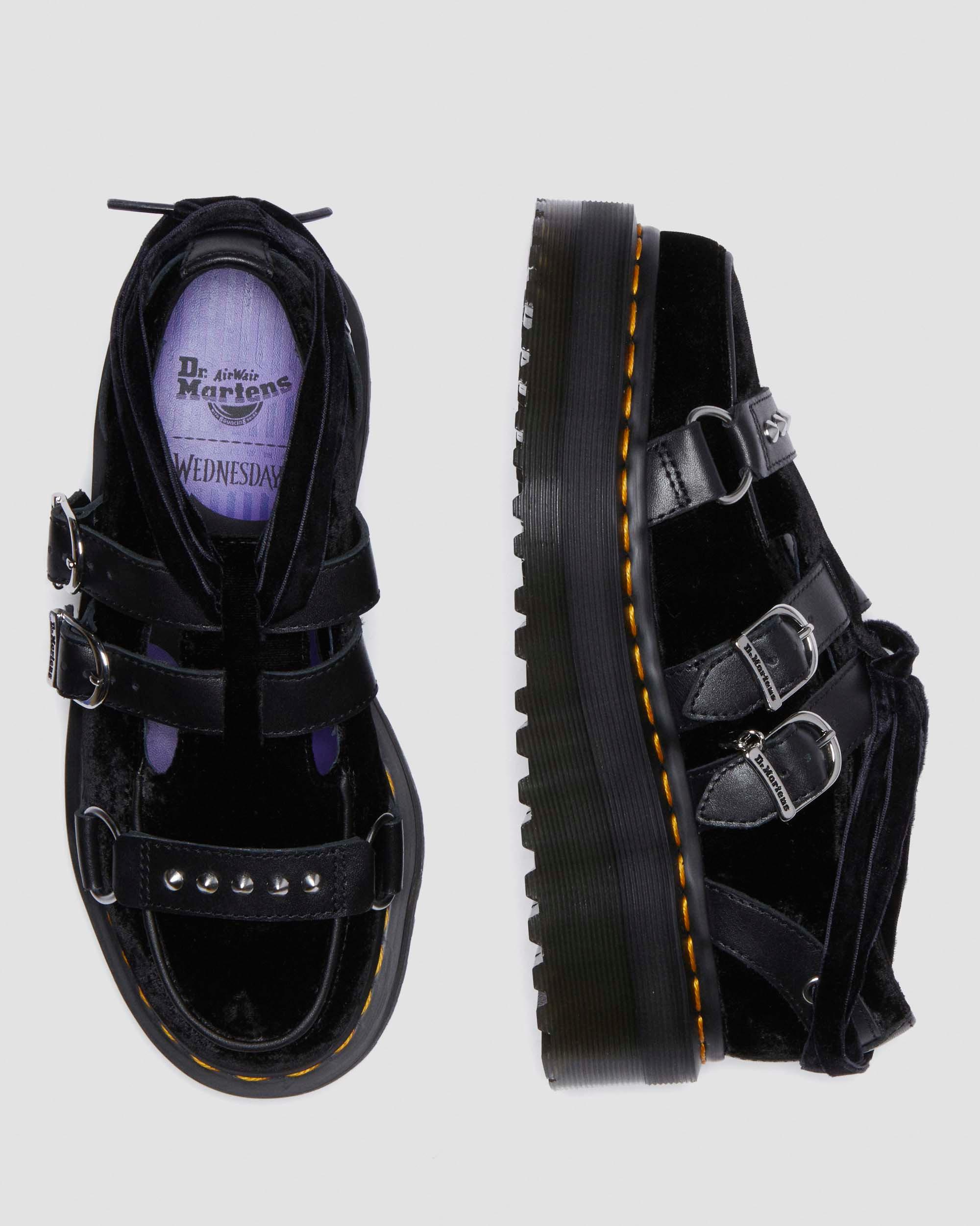 Wednesday Ramsey Quad Wanama Leather Platform Creepers - Image 9