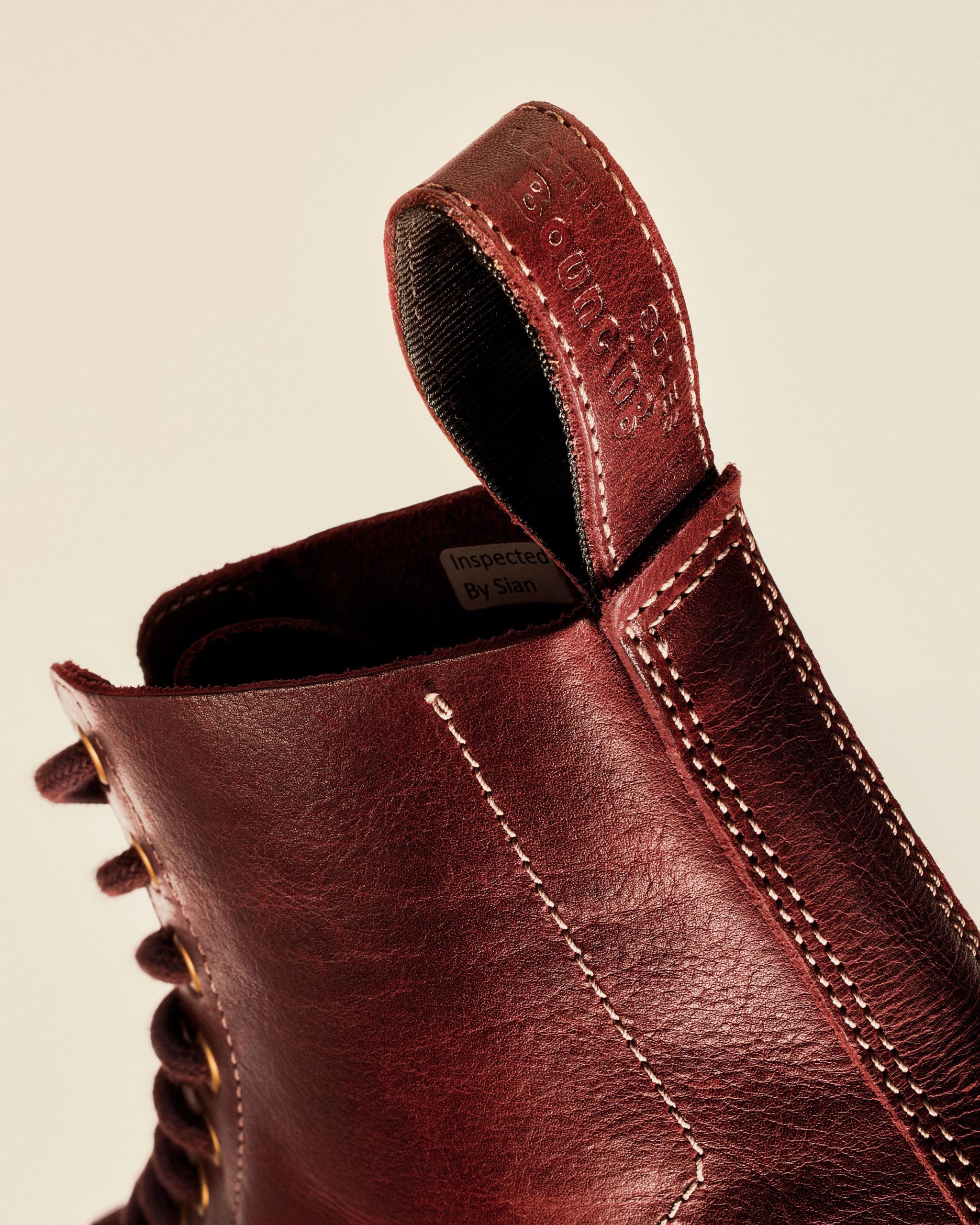 1460 Love Letter Classic Calf Leather Lace Up Ankle Boots - Image 6