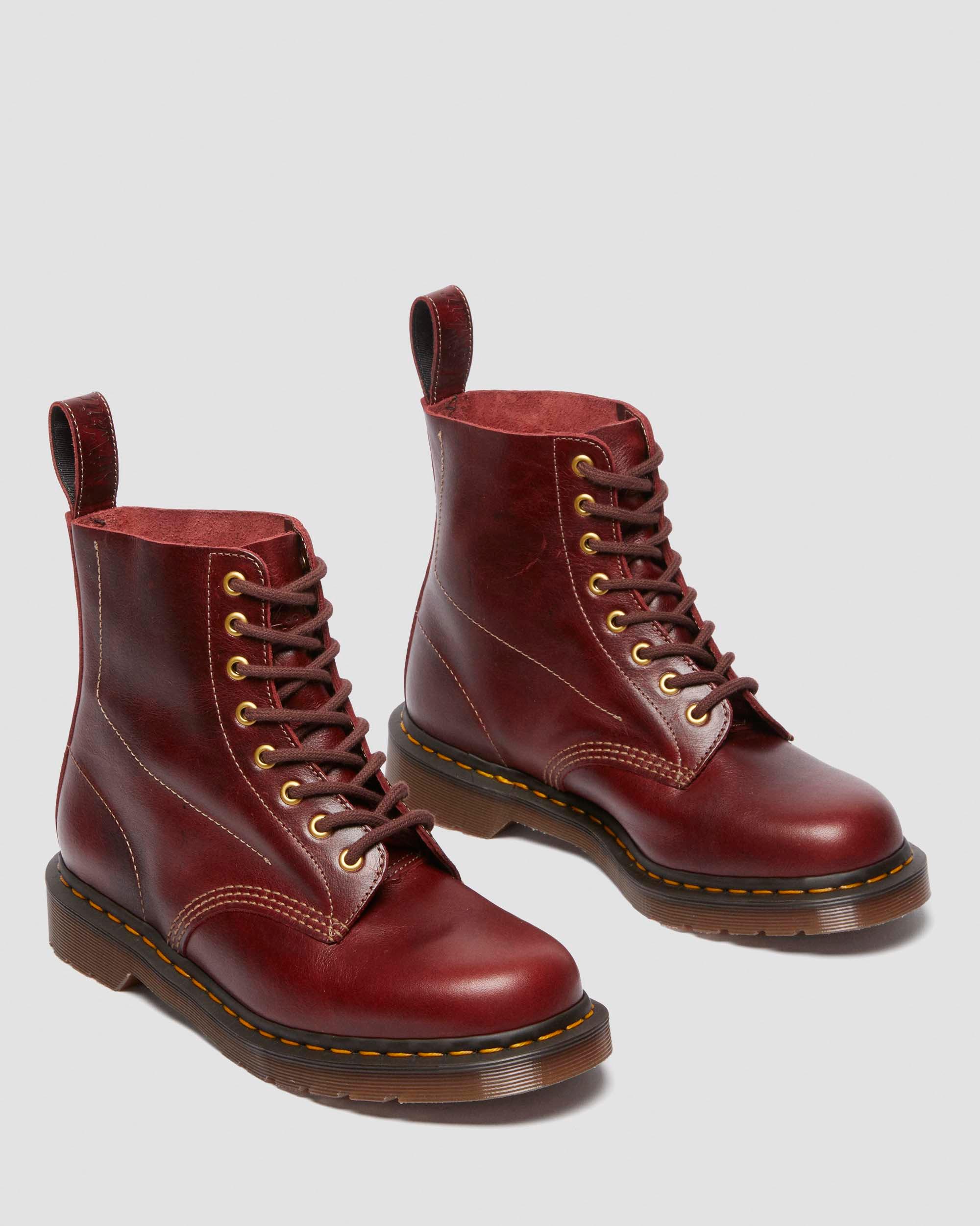 1460 Love Letter Classic Calf Leather Lace Up Ankle Boots - Image 8