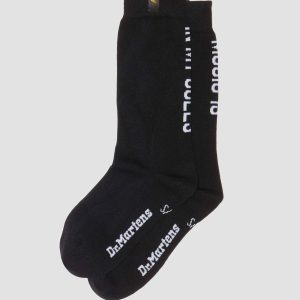 Cotton Blend Logo Socks