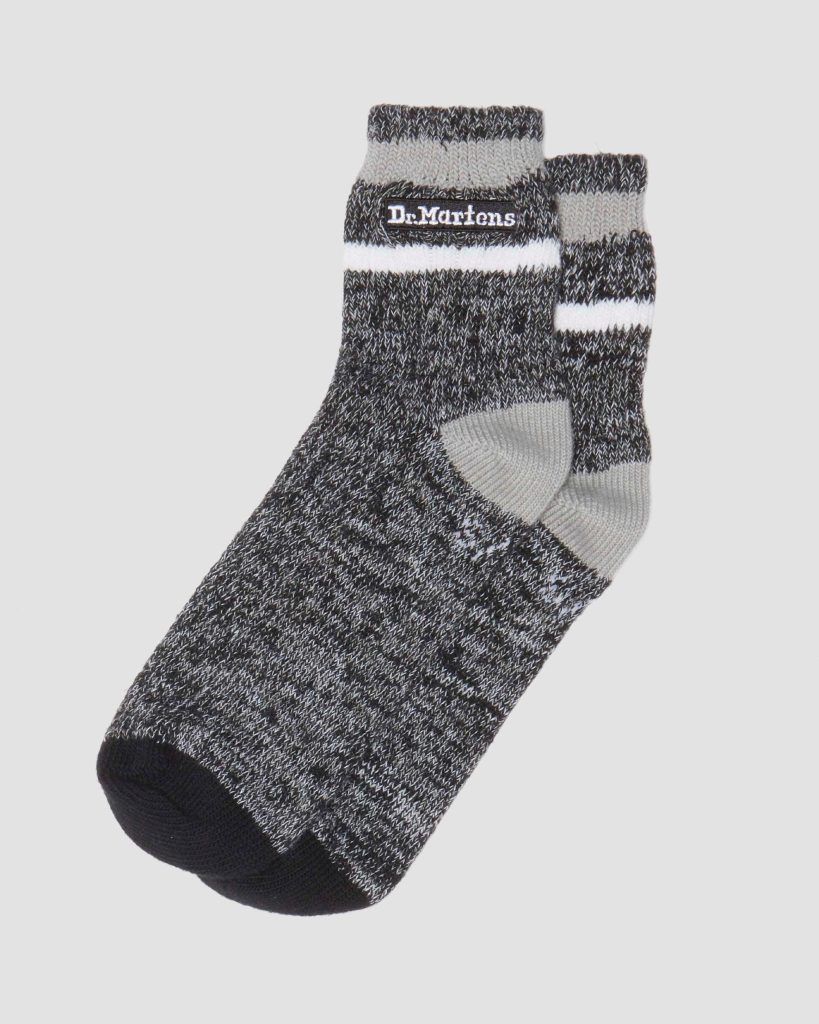 Short Marl Cotton Blend Socks