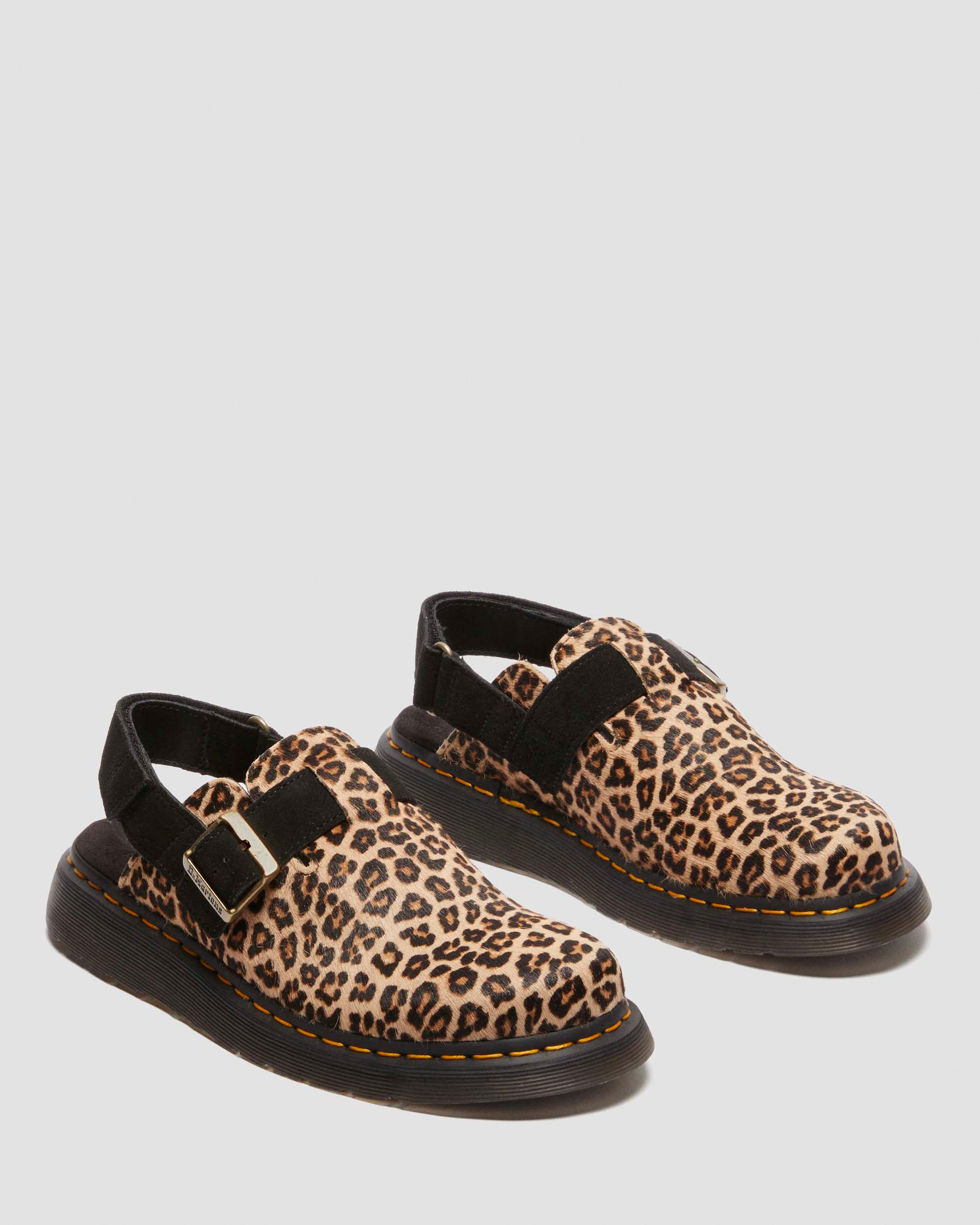 Jorge II Suede and Hair-On Leather Mules - Image 4