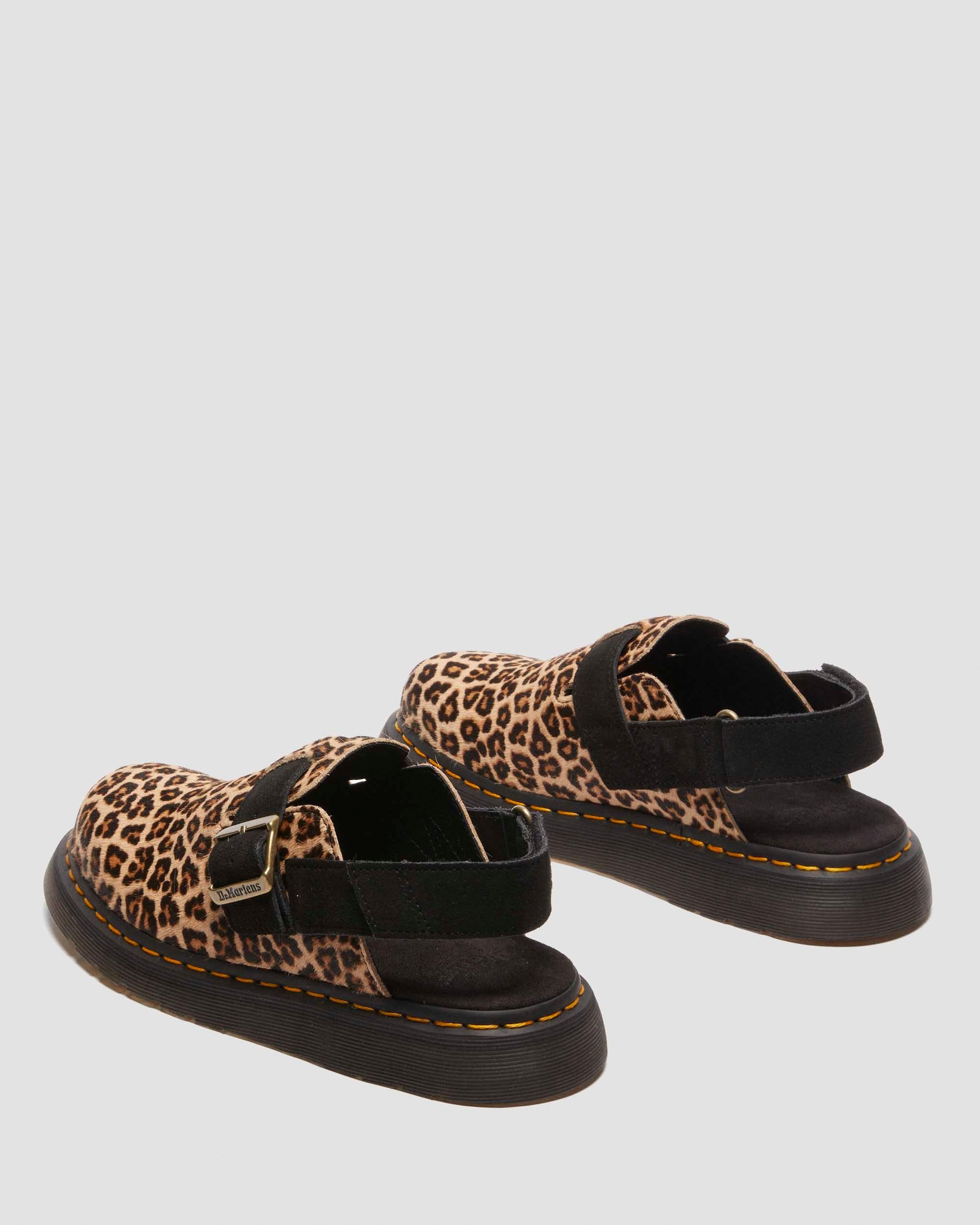 Jorge II Suede and Hair-On Leather Mules - Image 5