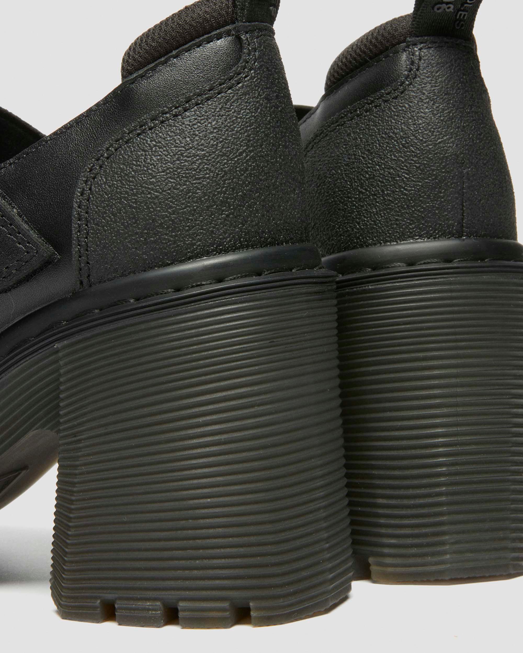 Eviee Tech Strap Mary Jane Heeled Shoes - Image 8