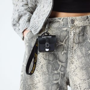 Pouch Leather Keyring