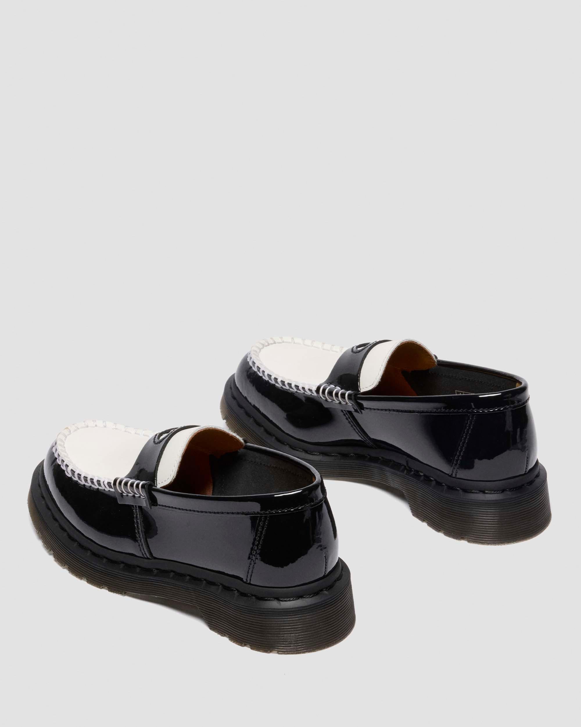 Penton Heart Two-Tone Patent Leather Loafers - Image 5