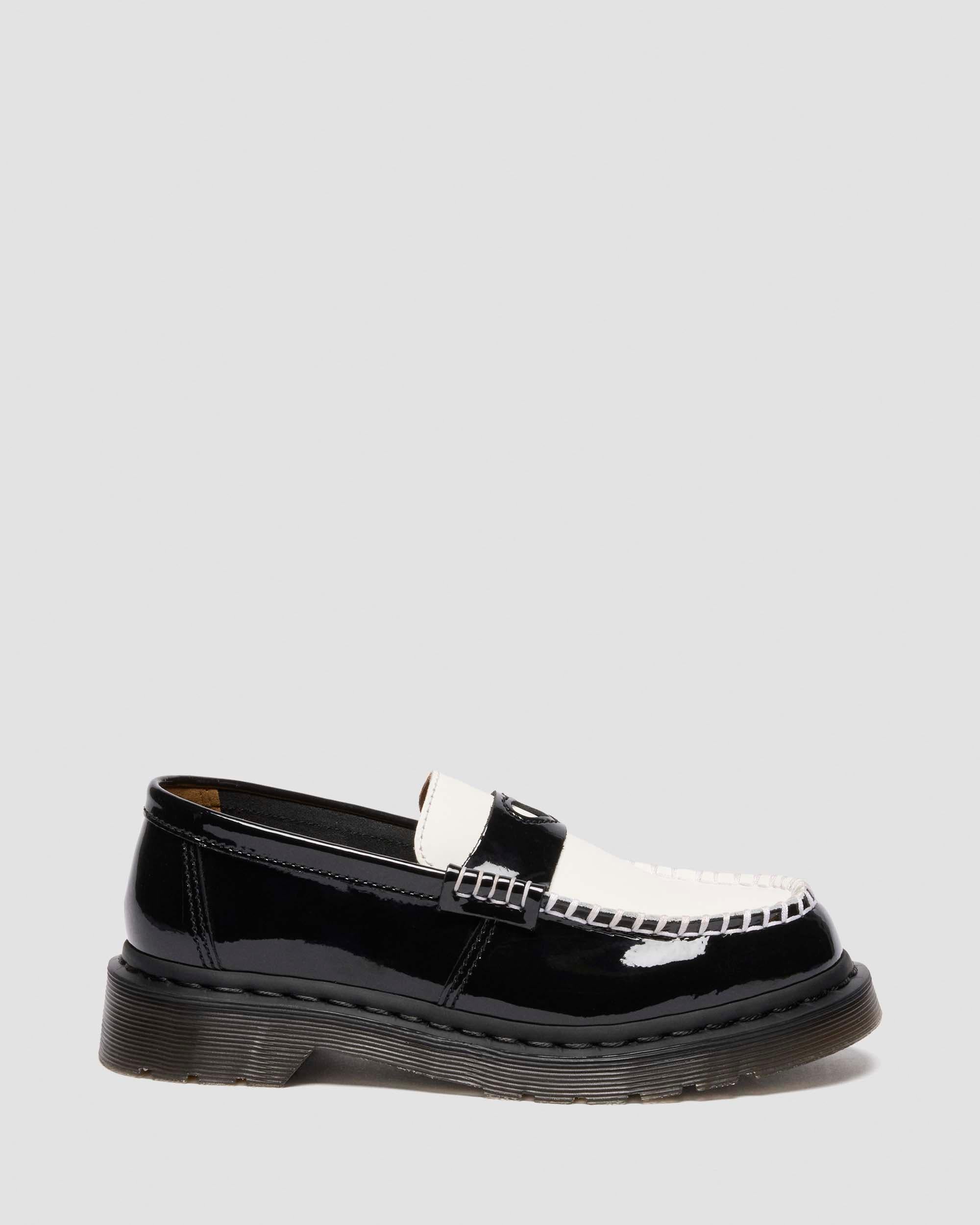 Penton Heart Two-Tone Patent Leather Loafers - Image 6