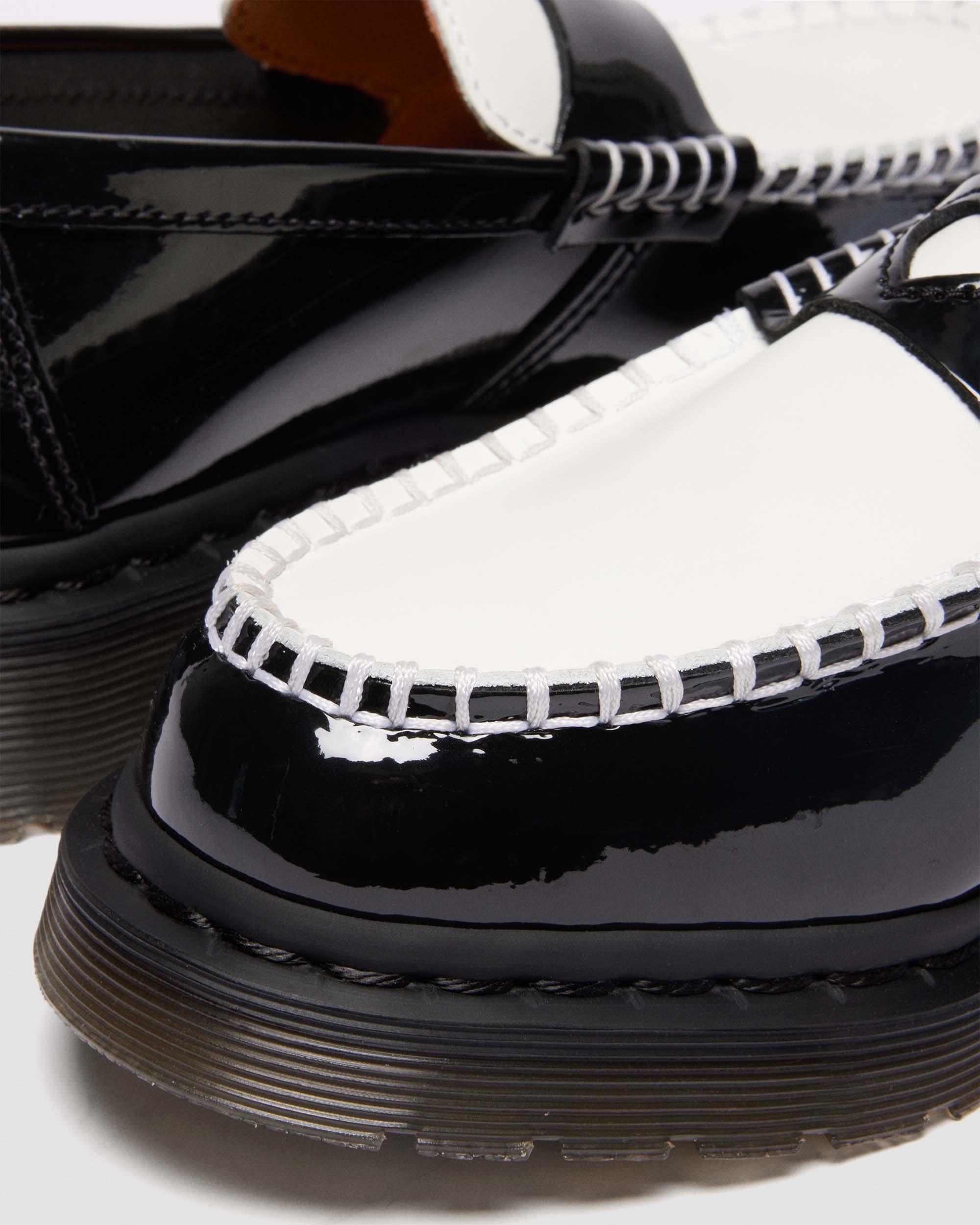 Penton Heart Two-Tone Patent Leather Loafers - Image 7