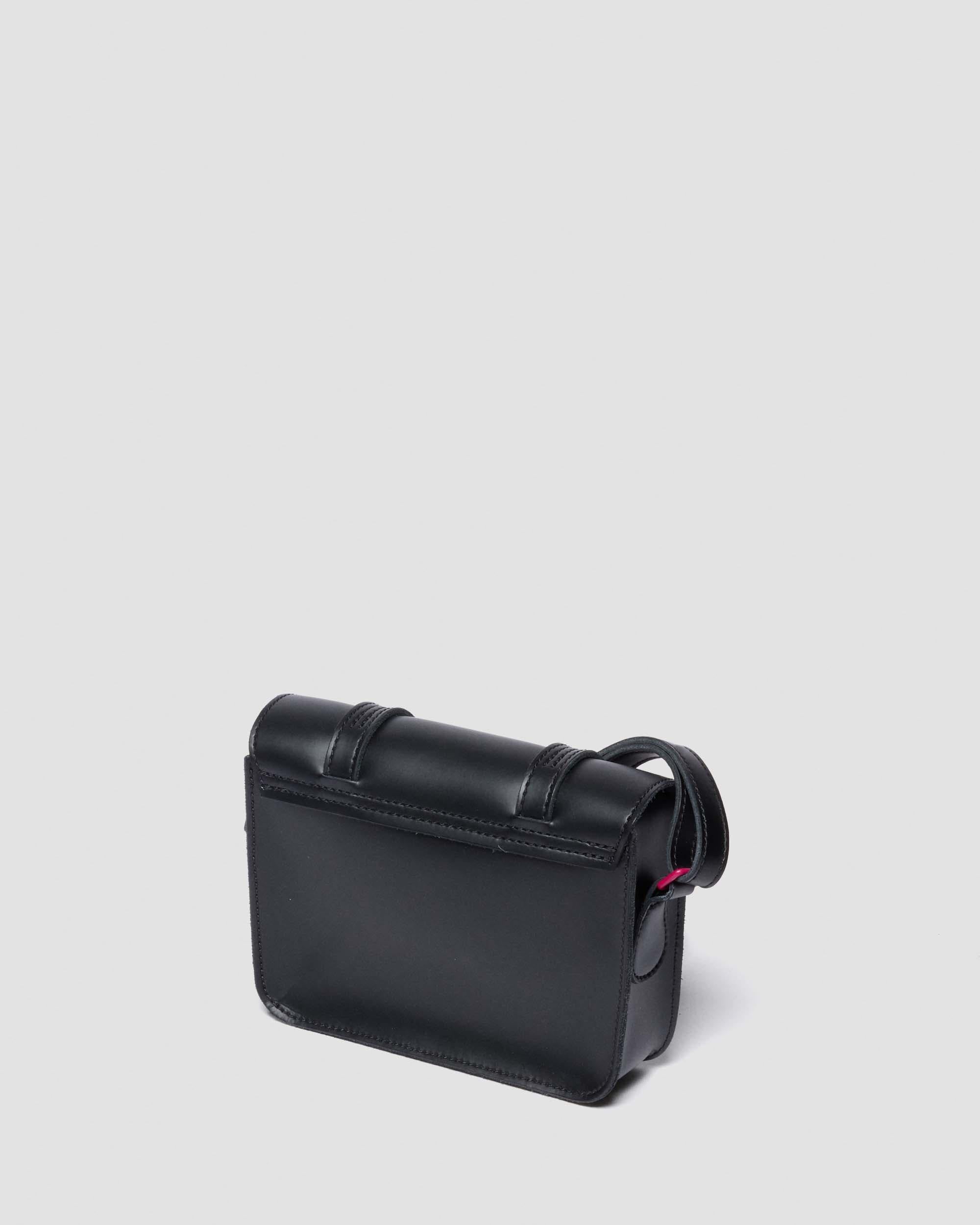 7 Leather & Tartan Satchel - Image 8