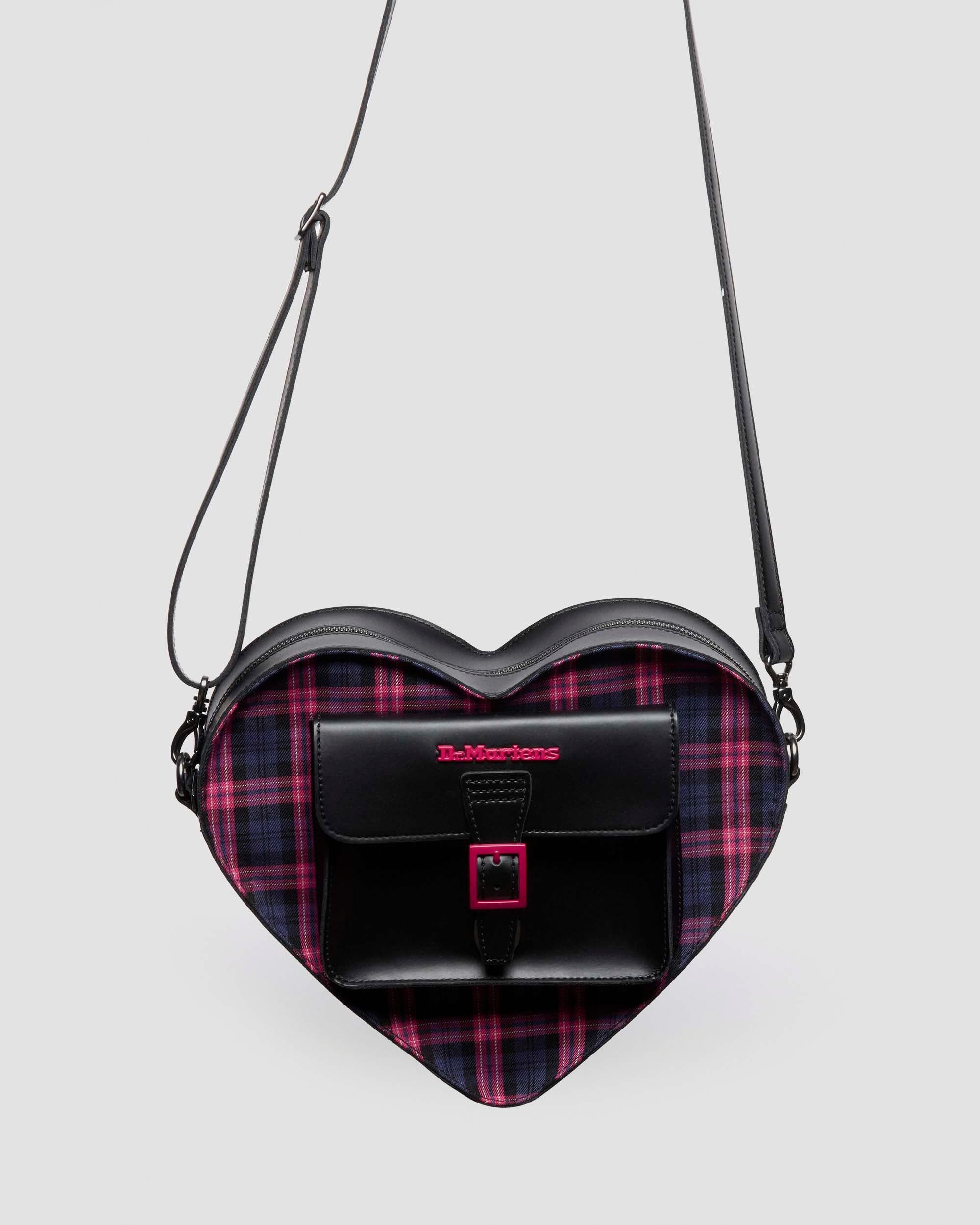 Heart Leather & Tartan Backpack - Image 4