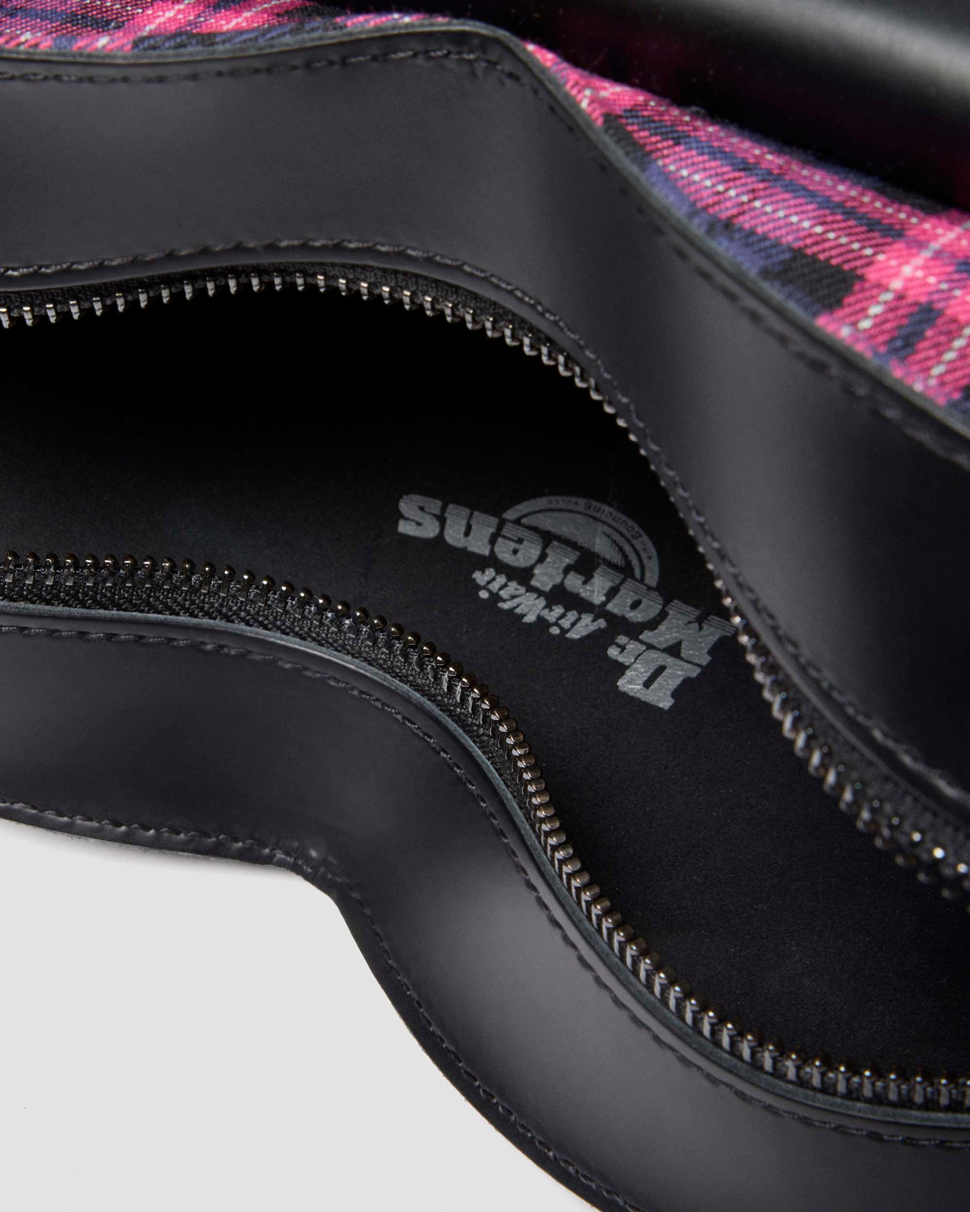 Heart Leather & Tartan Backpack - Image 7