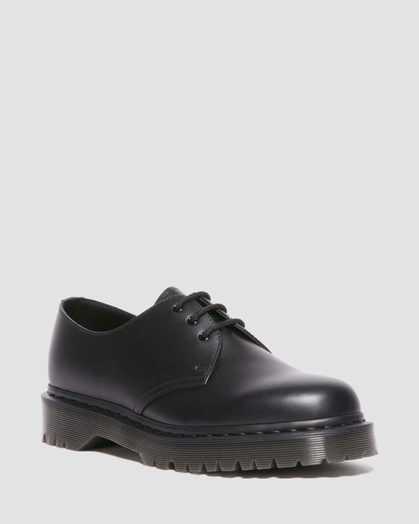 1461 Bex Mono Smooth Leather Oxford Platform Shoes