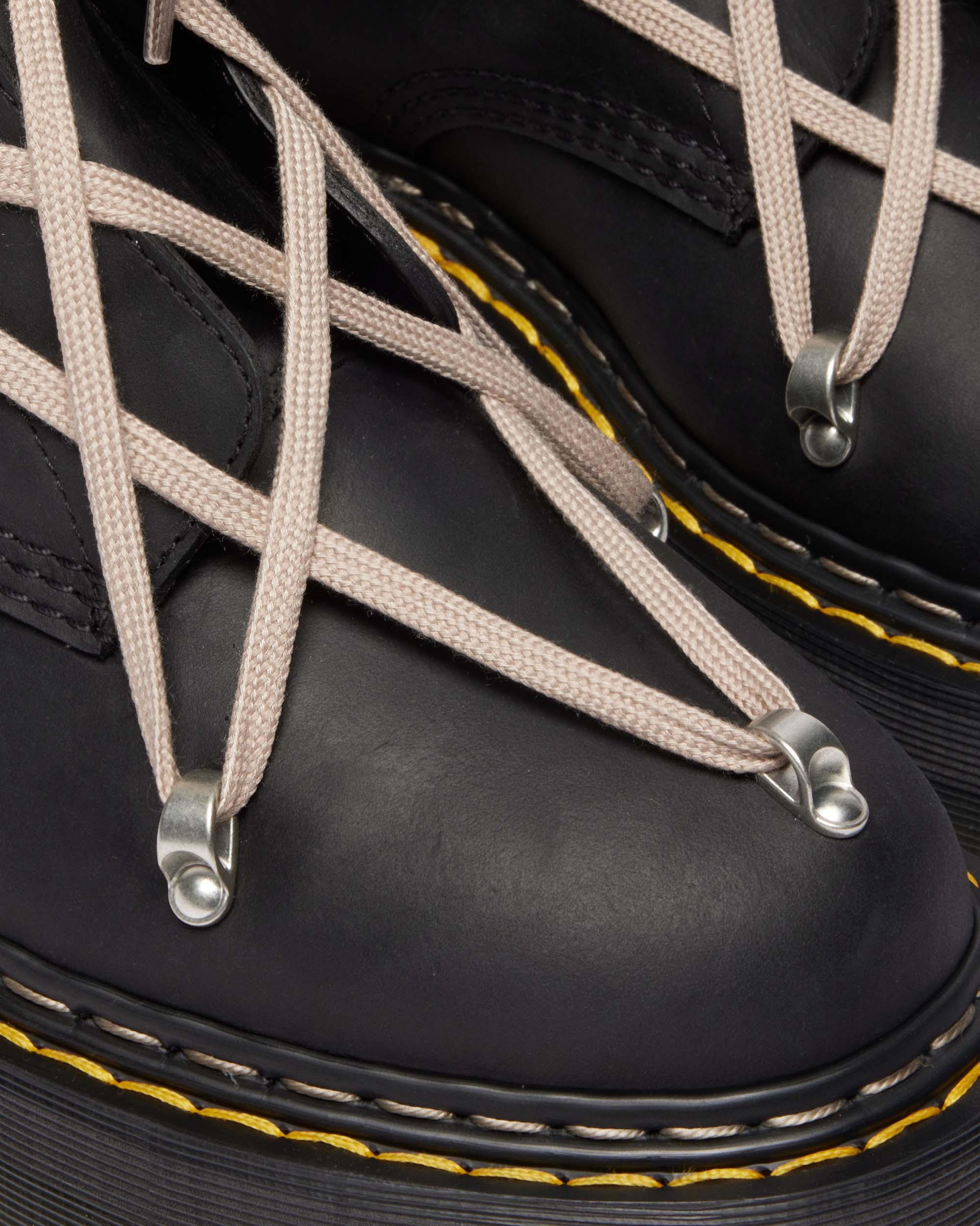 Rick Owens 1B60 Pentalace Leather Boots - Image 2