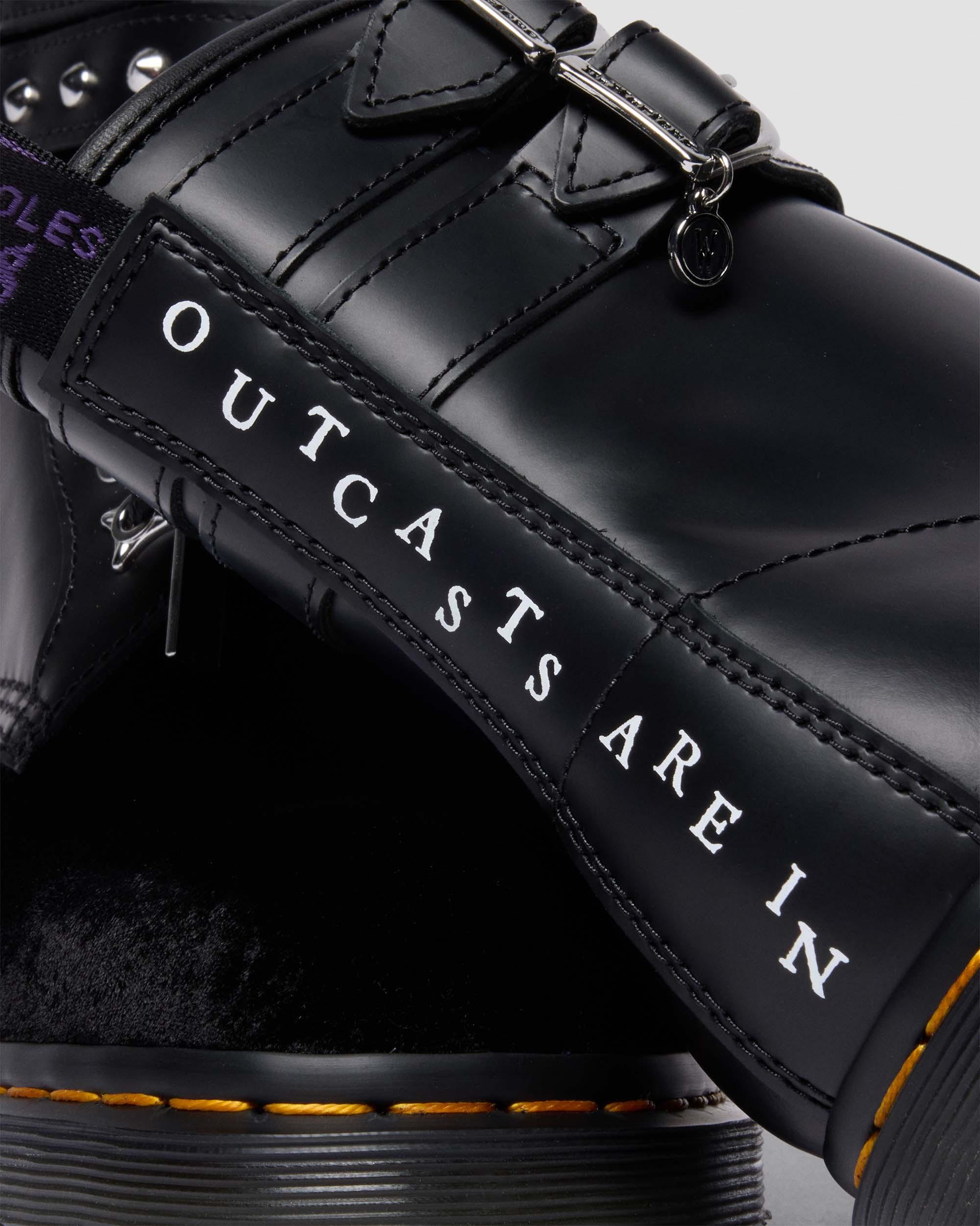 Wednesday 1460 Velvet + Nappa Lux Soft Leather Ankle Boots - Image 8