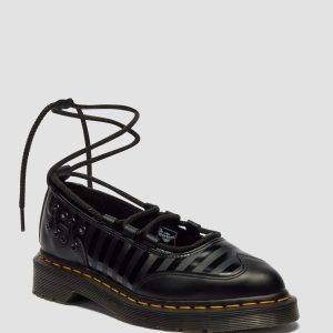 Wednesday Elphie II Smooth Leather Ballet Flats