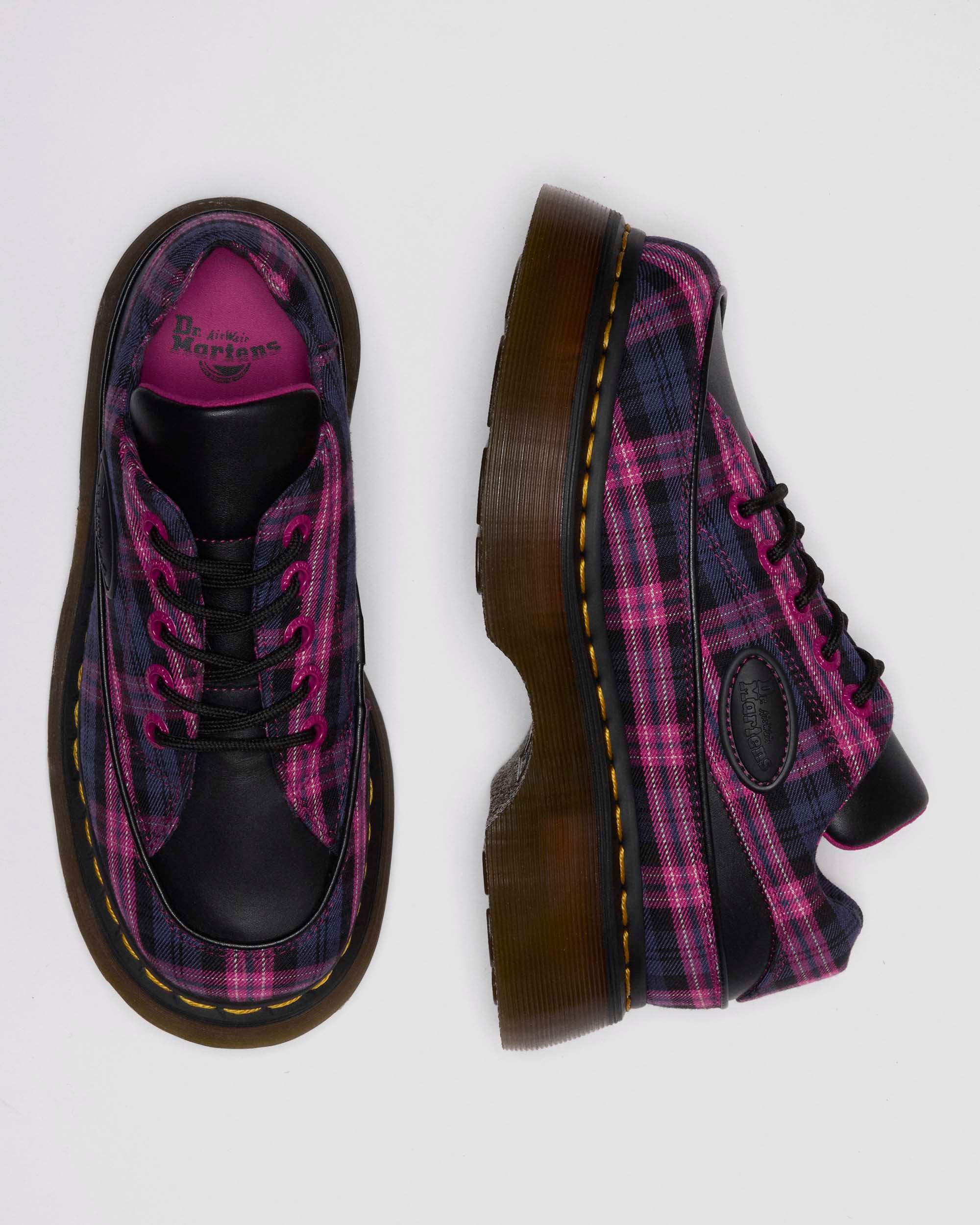 Buzz 5-Eye Tartan Shoes - Image 9