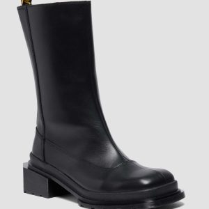 Maybole Hi Square Toe Leather Chelsea Boots
